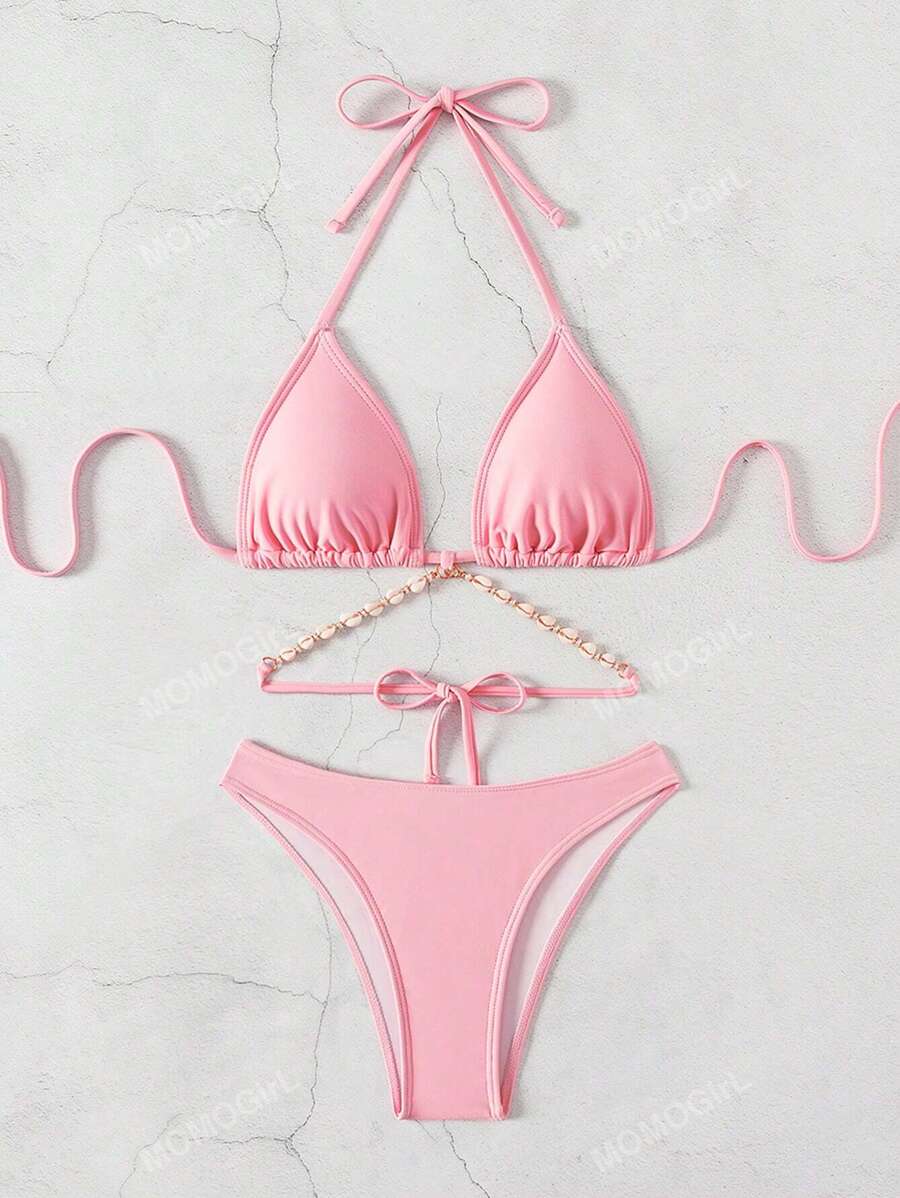 Zincir Detaylı Bikini Takımı Niebbla