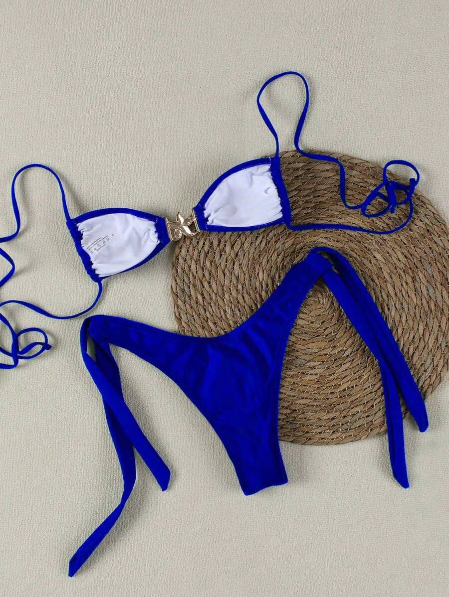 Seksi Bandeau Bikini Takımı Niebbla