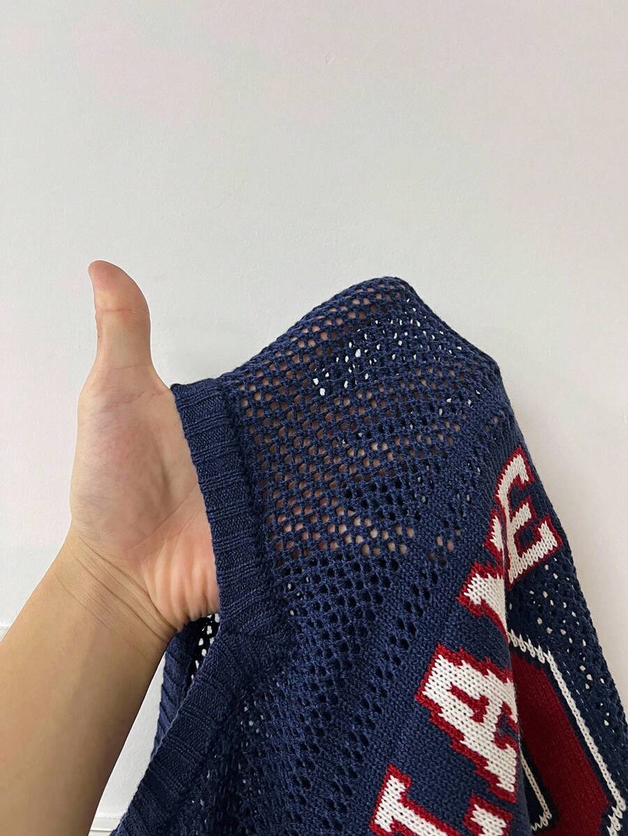 Numara Baskılı Oversize Kazak Niebbla