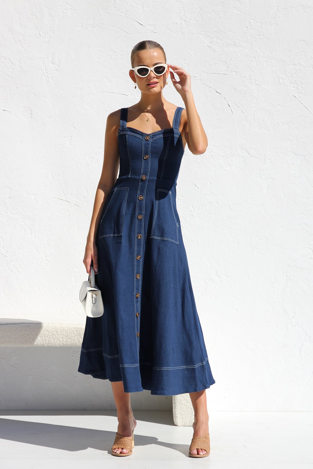 Danielle Elbise İndıgo Denim Niebbla