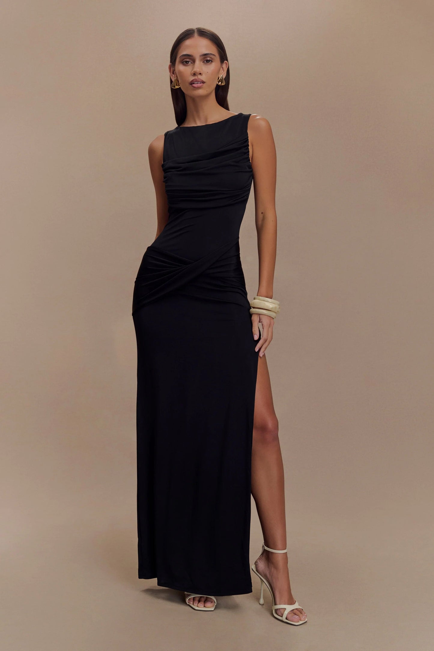 Philippa - Drape Maxi Elbise Mağazam