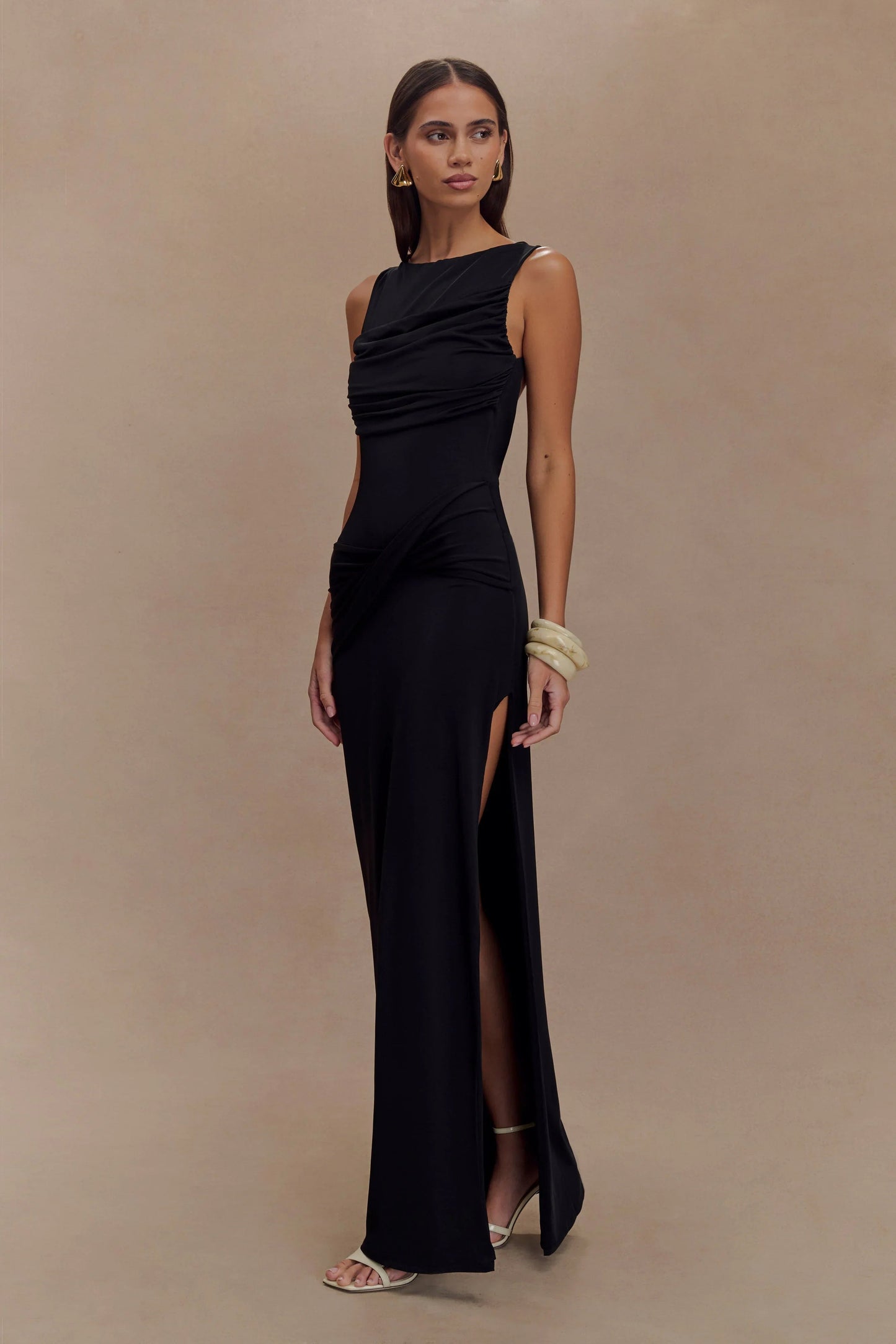 Philippa - Drape Maxi Elbise Mağazam