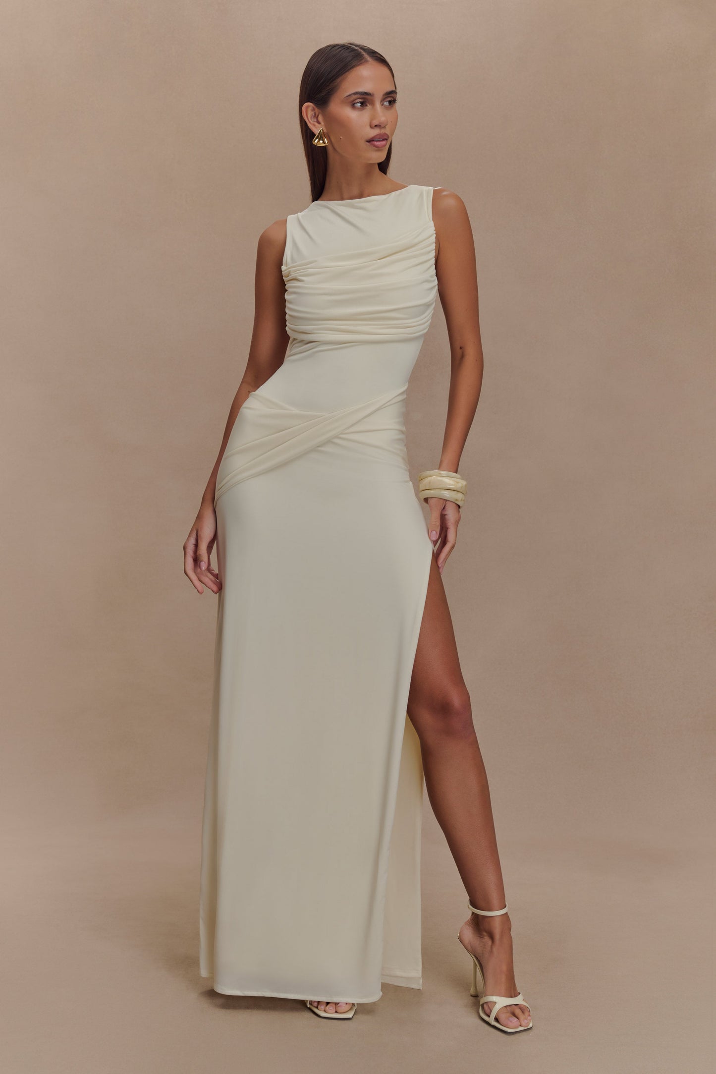 Philippa - Drape Maxi Elbise Mağazam