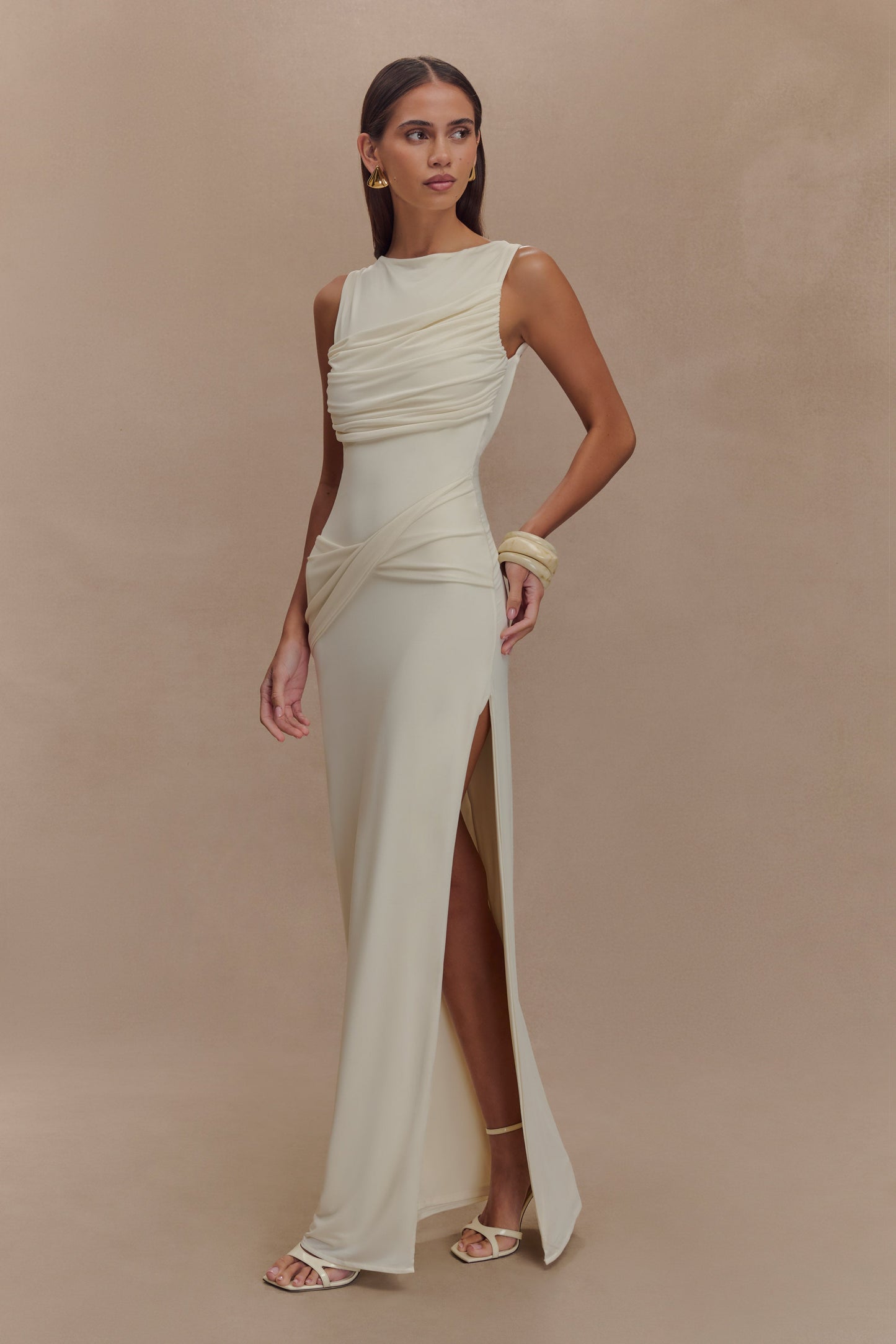 Philippa - Drape Maxi Elbise Mağazam