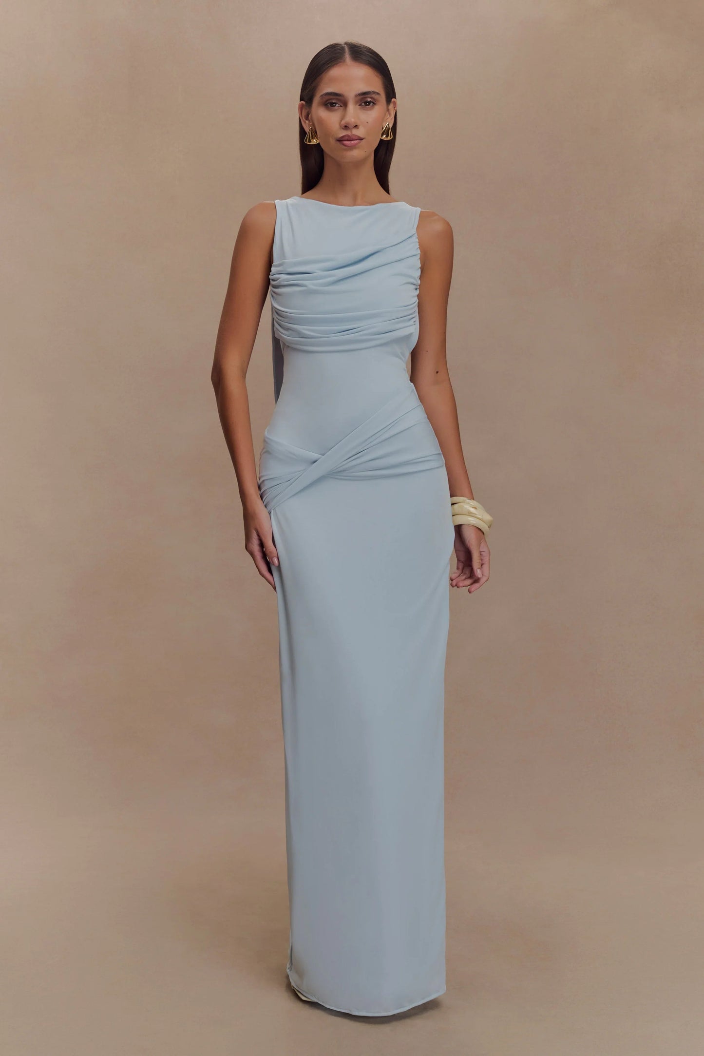 Philippa - Drape Maxi Elbise Mağazam