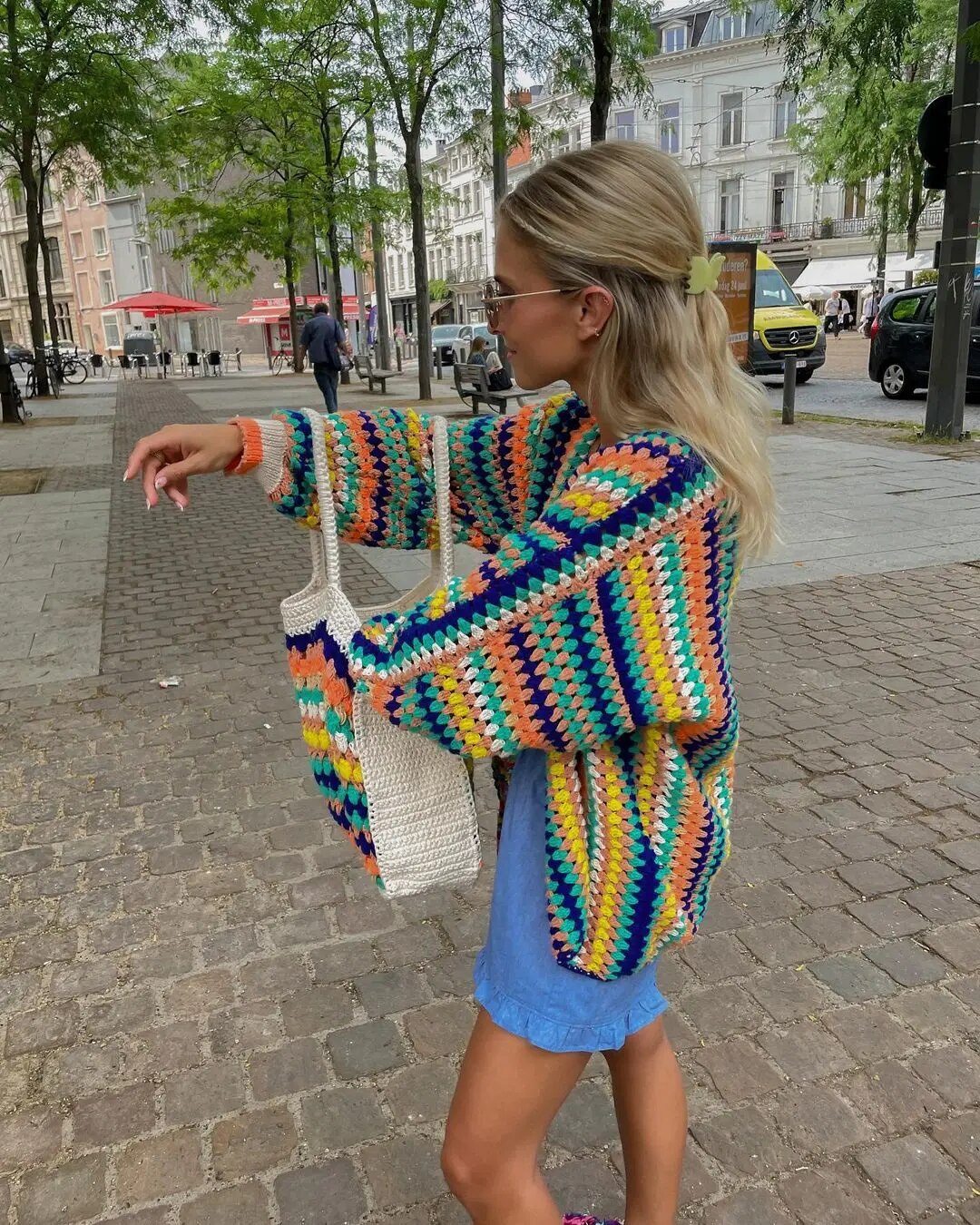 Billie - Kroşe Boho Hırka