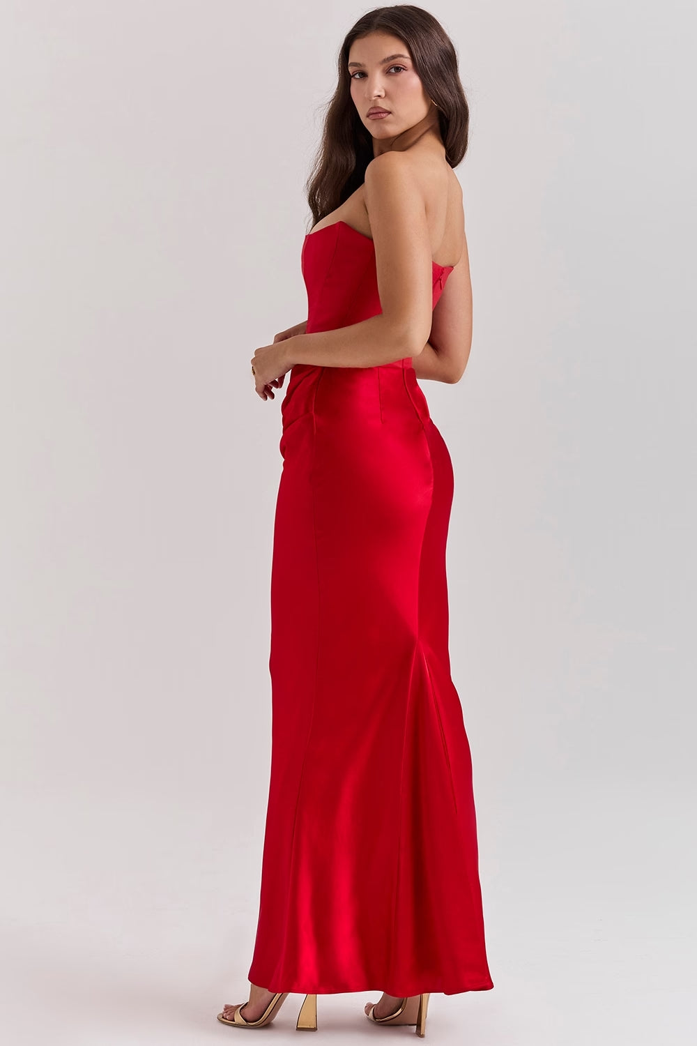 Belle Maxi Elbise Shine Aura