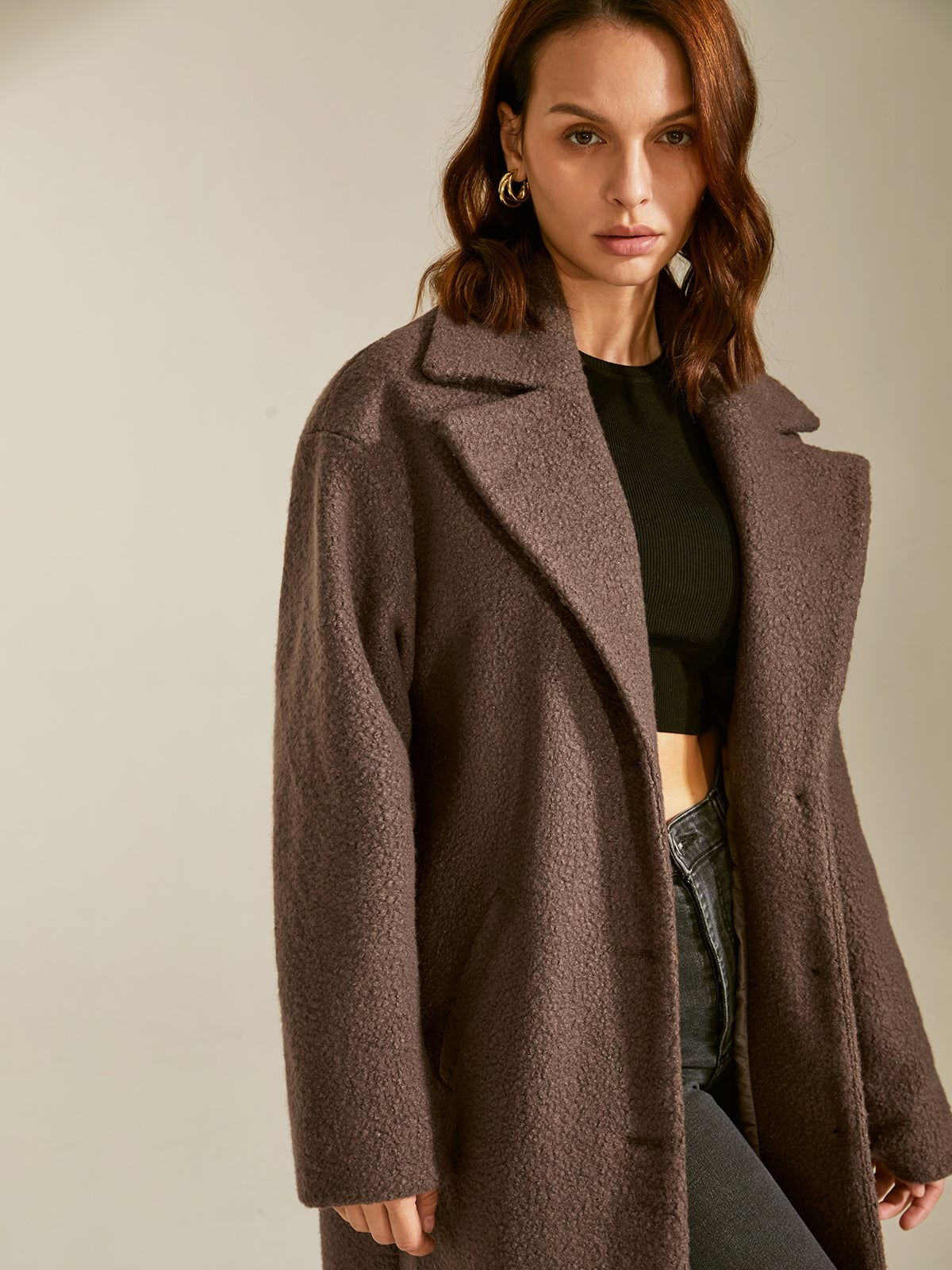 Oversized Essential Uzun Kaban Quvarse