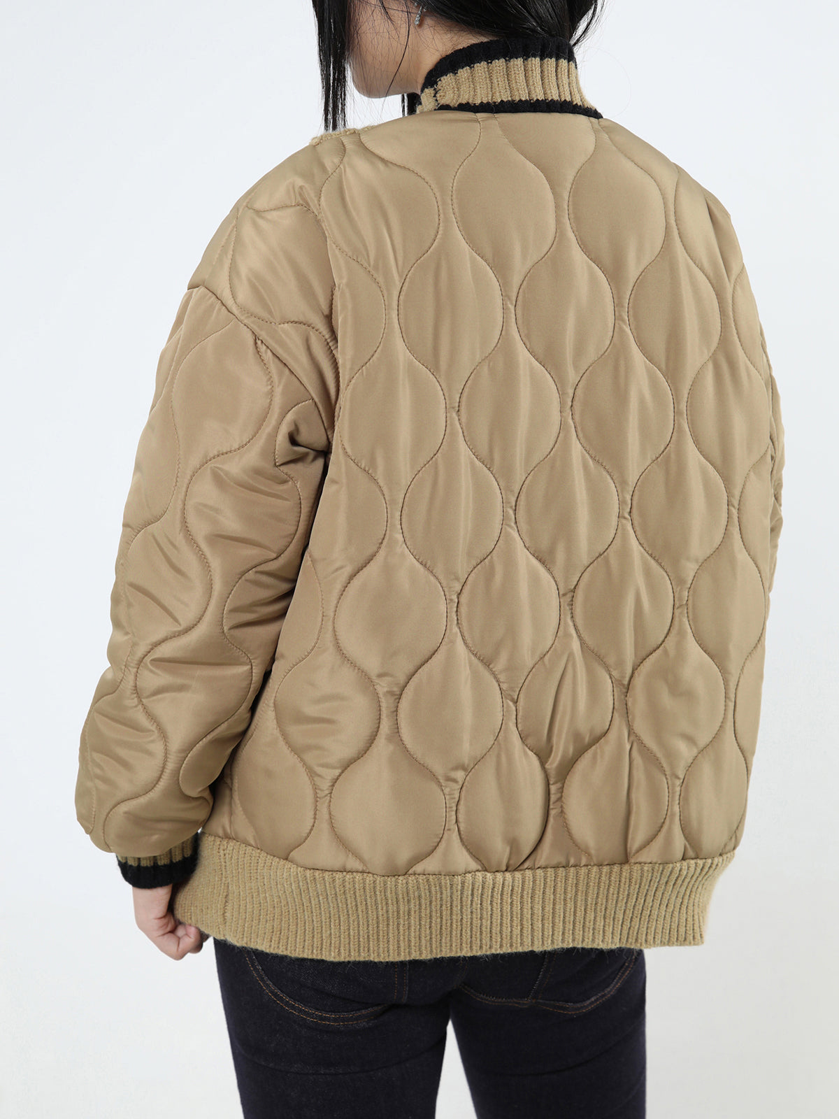 Örgülü Kiloş Oversized Hırka Kaban Quvarse