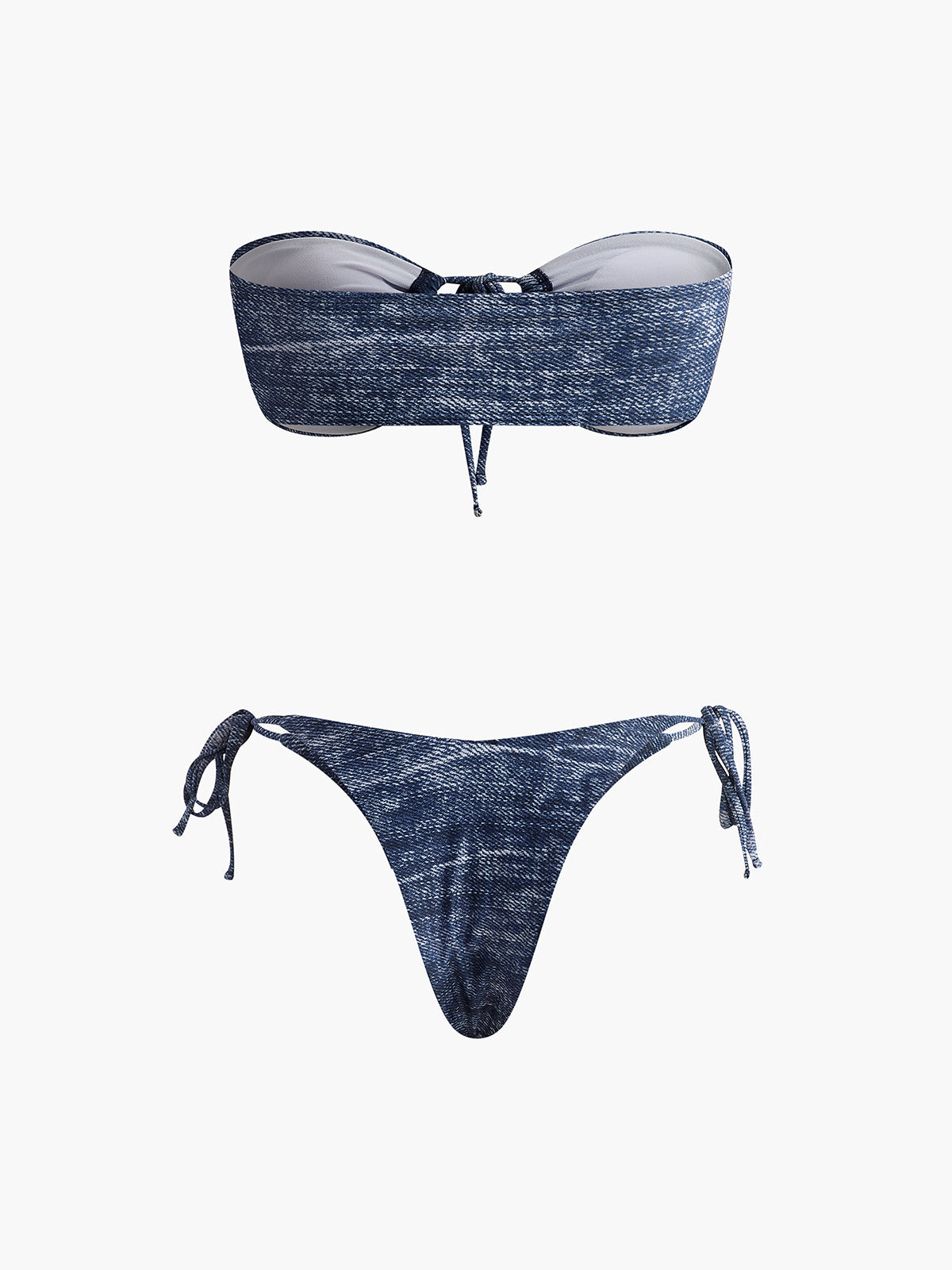 Vintage Straplez Bikini Takımı Siaora