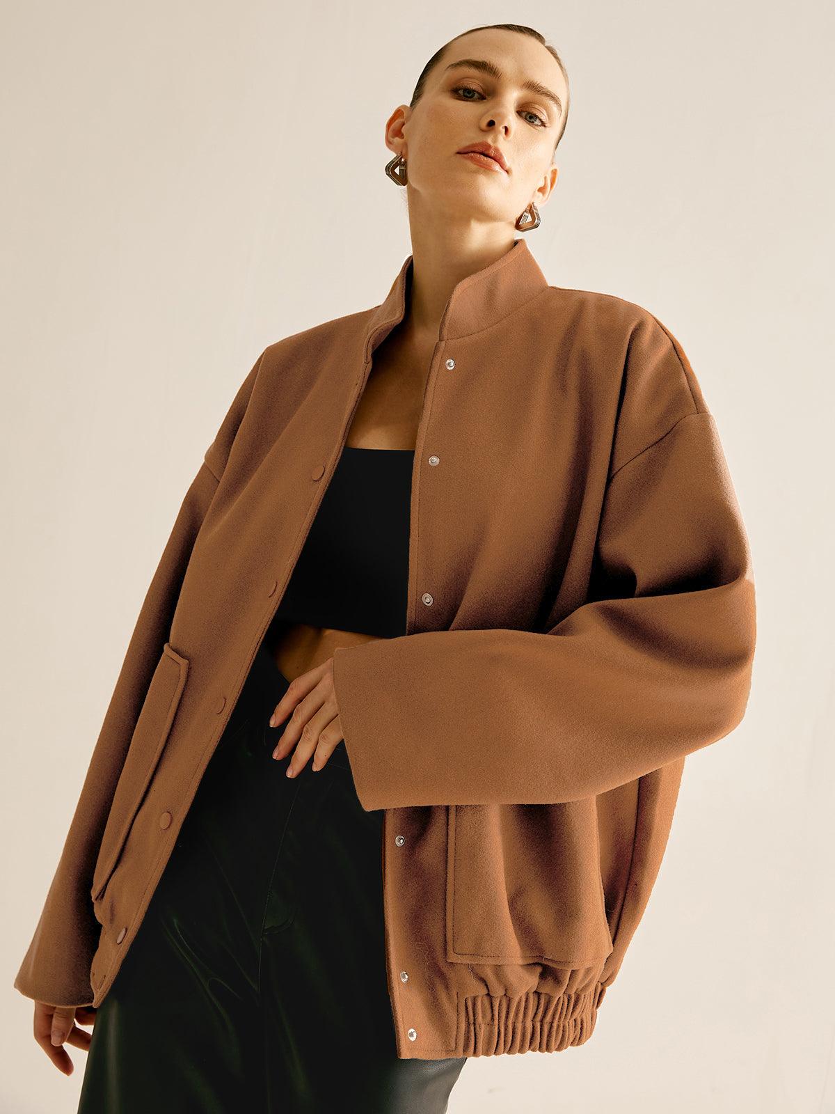 Sculpted Comfort Bomber Ceket Siaora