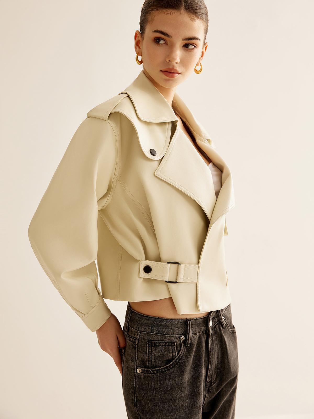 Avant-Garde Biker Ceket Siaora