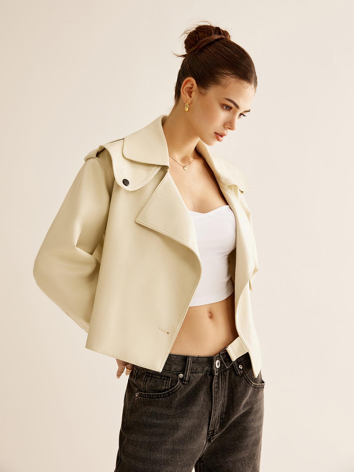 Avant-Garde Biker Ceket Siaora