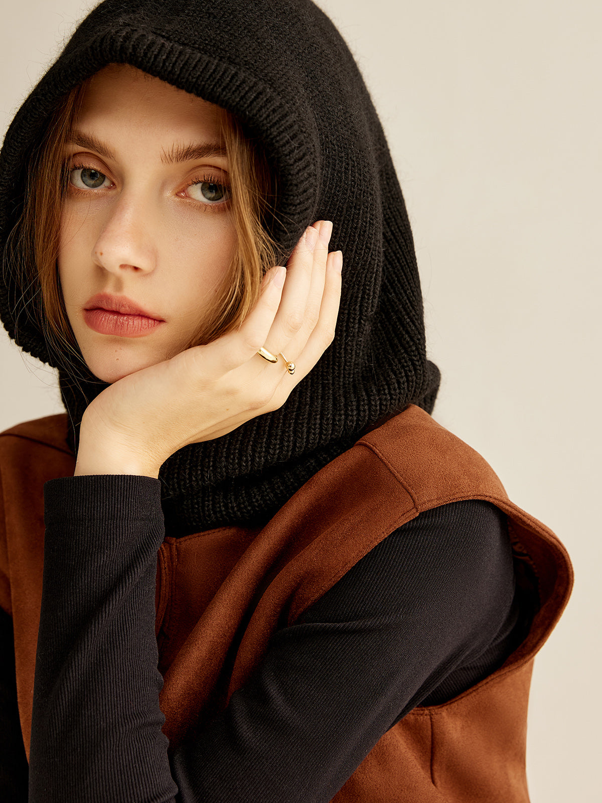 Drawstring Warm Balaclava Hat THESVELTECHIC