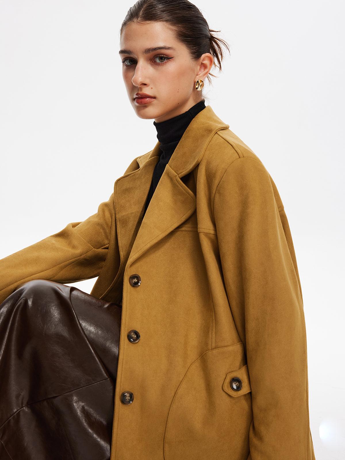 Amber Glow Blazer Ceket Siaora