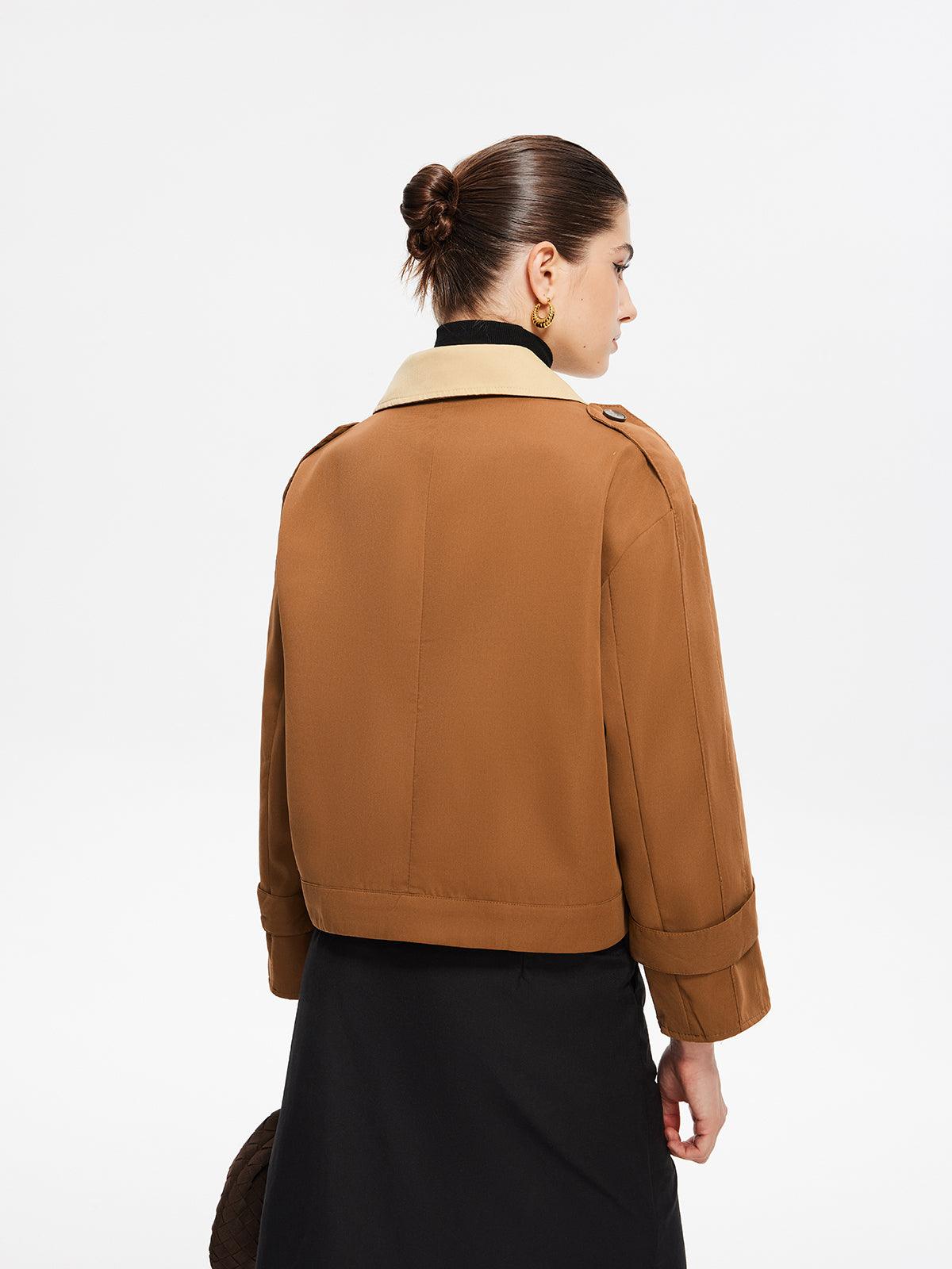 Contempo Crop Ceket Siaora