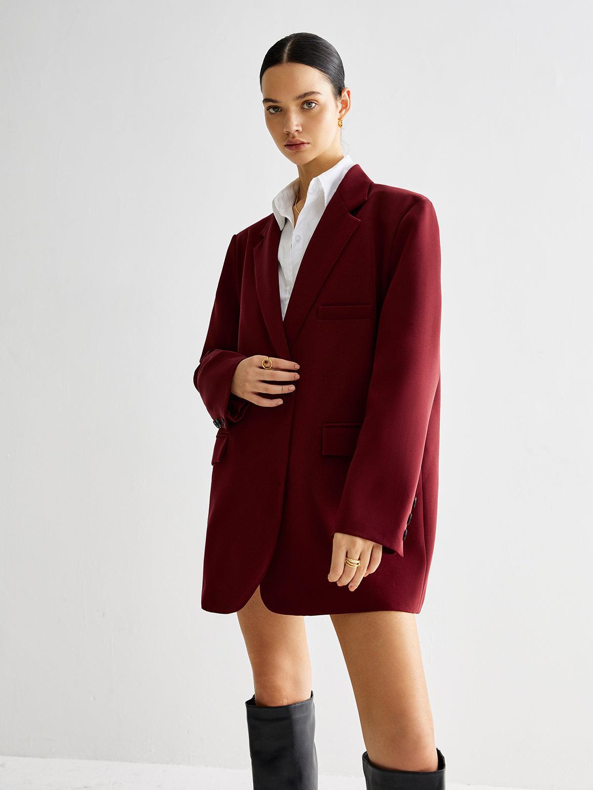 Back-Tie Elegance Ceket Siaora