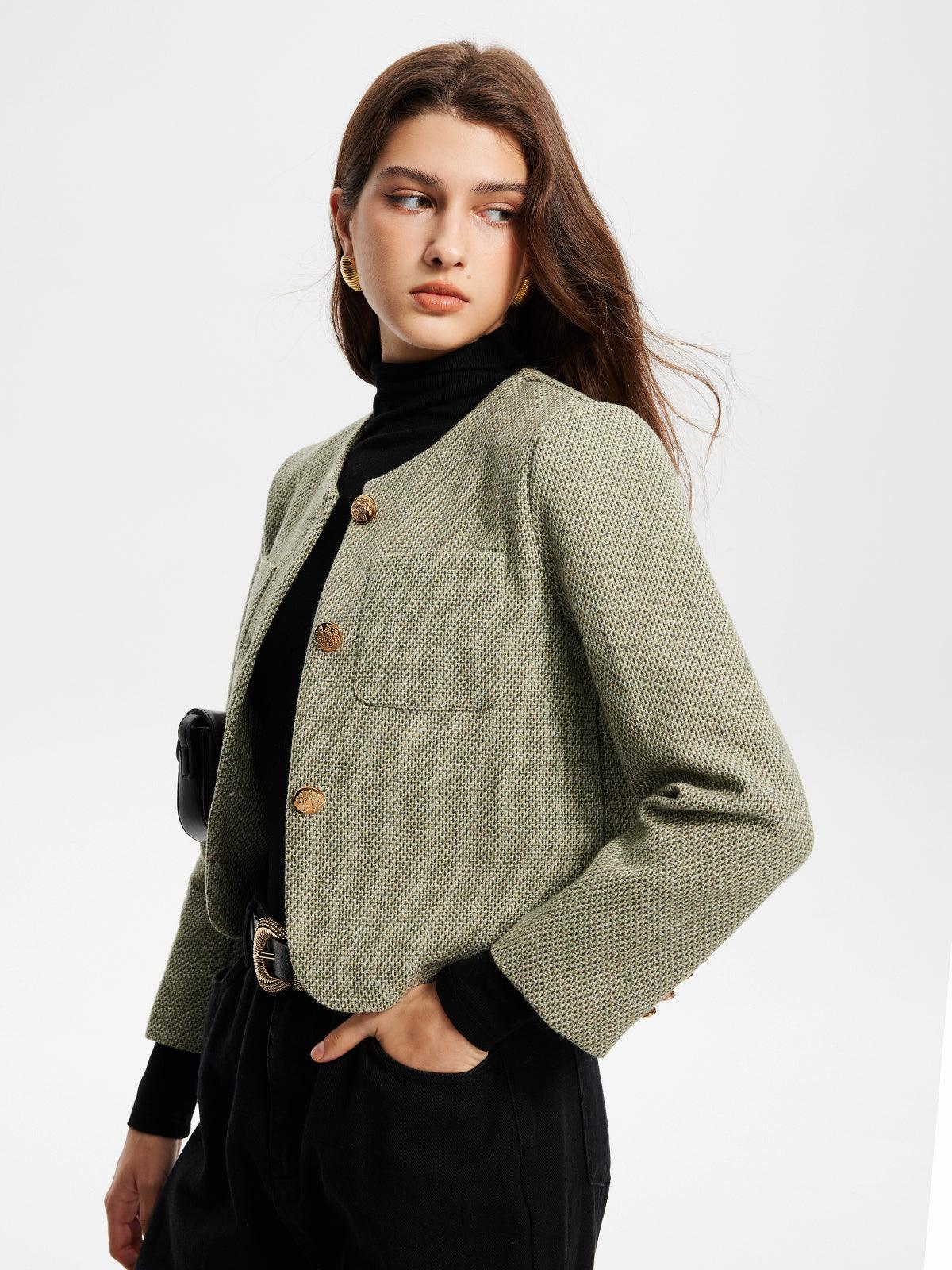 Verde Elegance Ceket Siaora