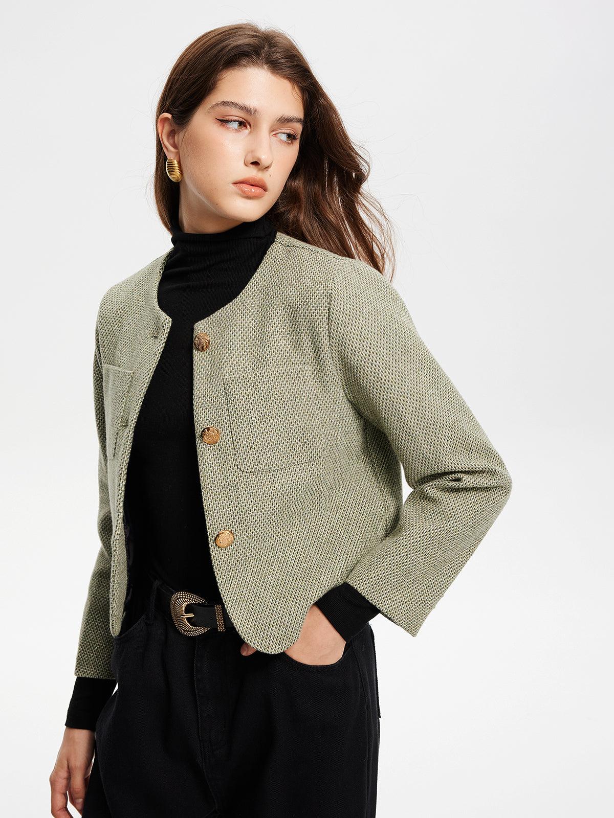 Verde Elegance Ceket Siaora