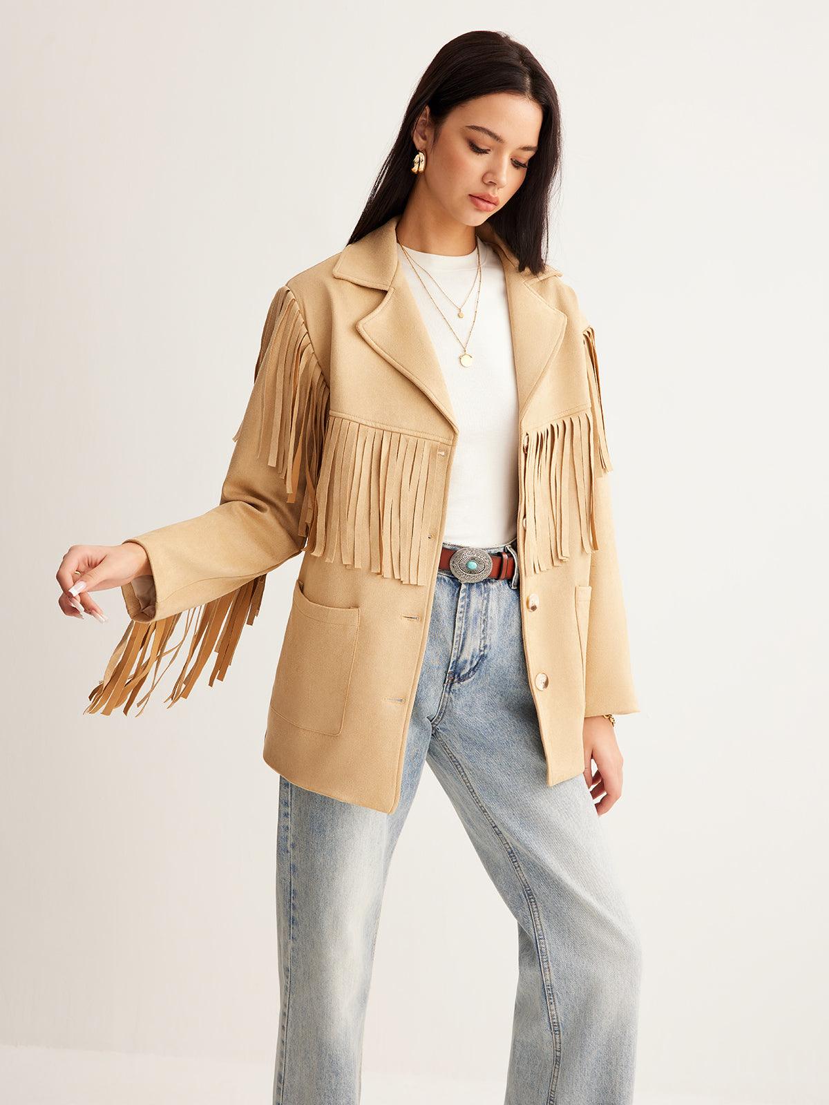 Desert Fringe Ceket Siaora