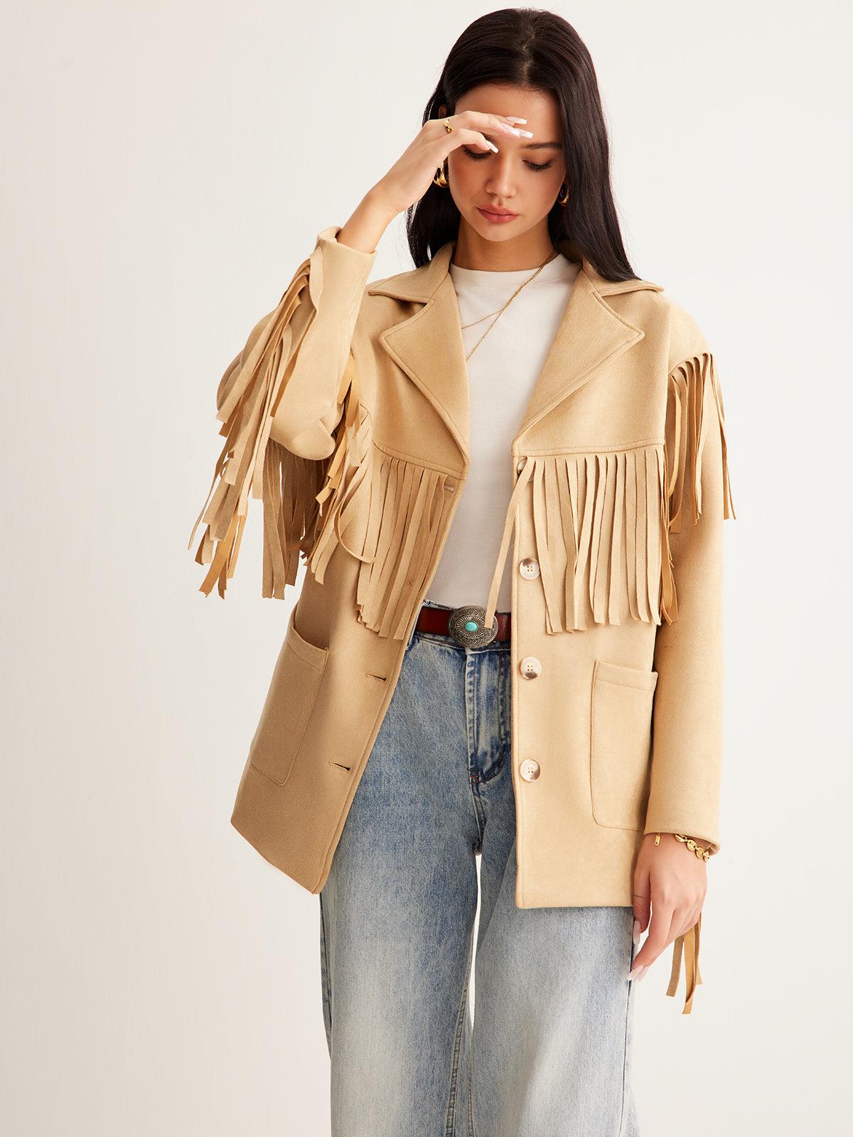 Desert Fringe Ceket Siaora