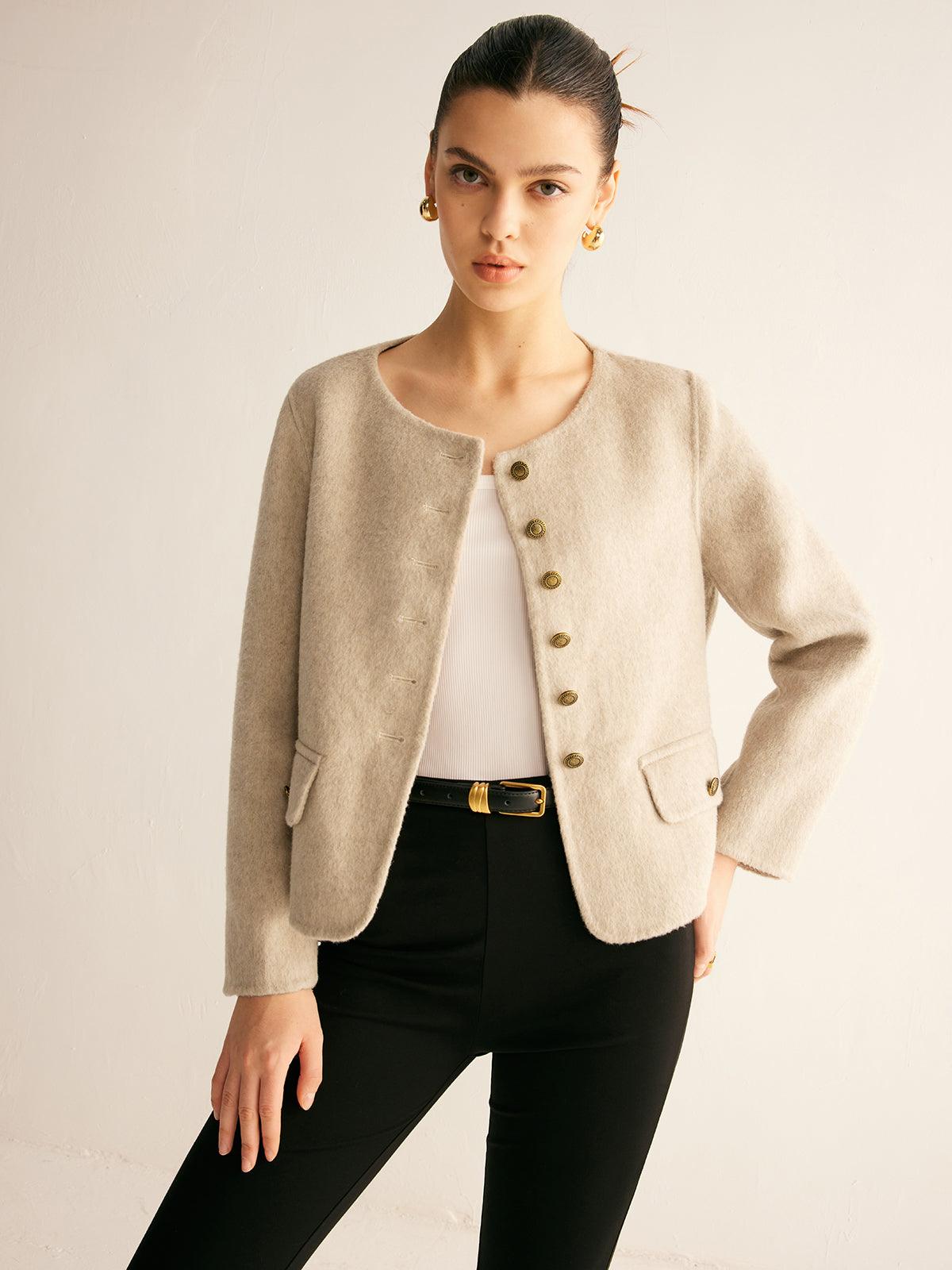 Soft Classic Wool Ceket Siaora