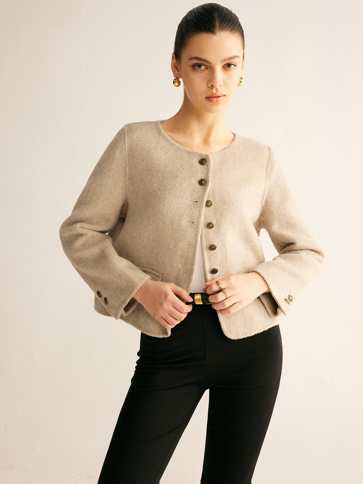 Soft Classic Wool Ceket Siaora