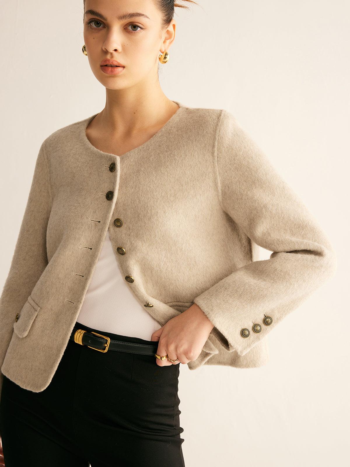 Soft Classic Wool Ceket Siaora