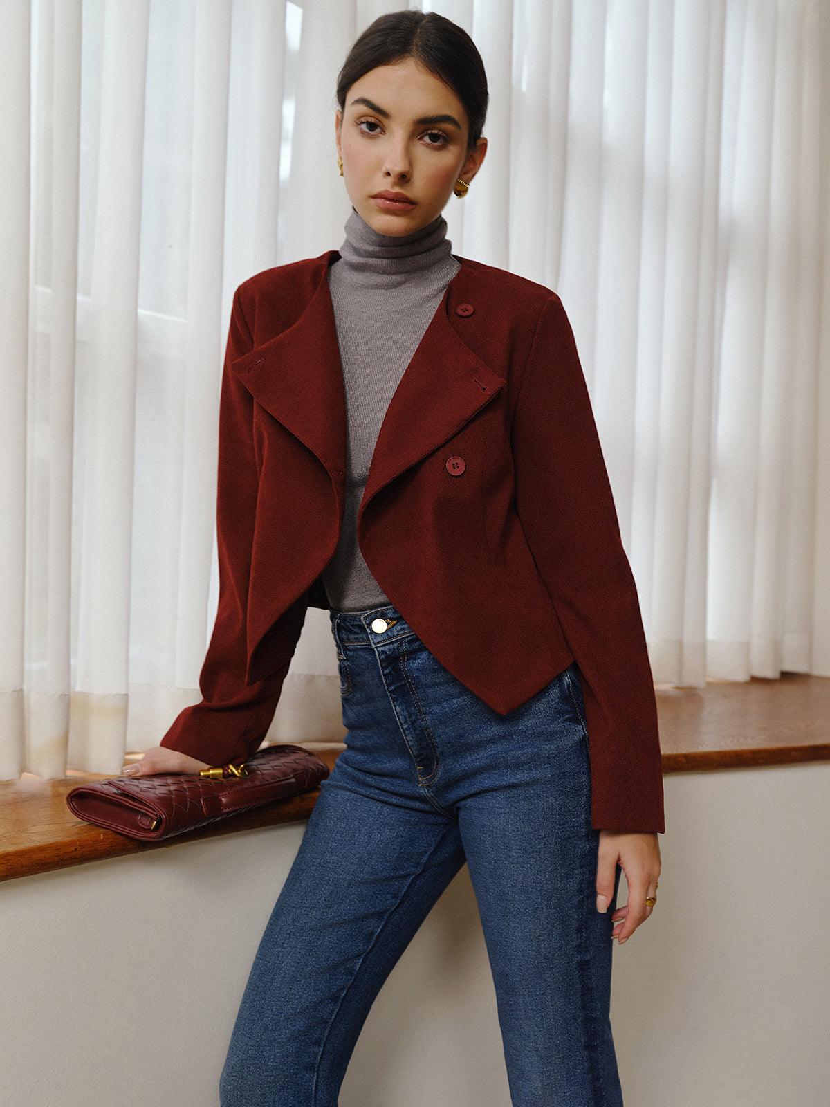 Ruby Elegance Blazer Ceket Siaora