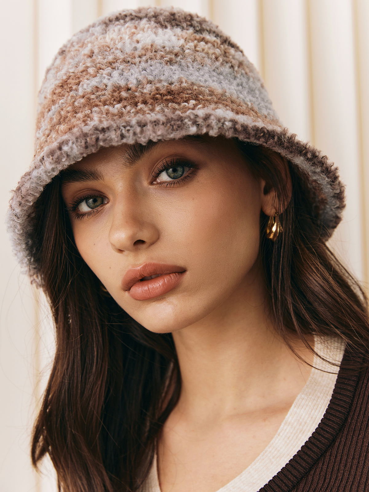 Ombre Pofuduk Bucket Şapka THESVELTECHIC