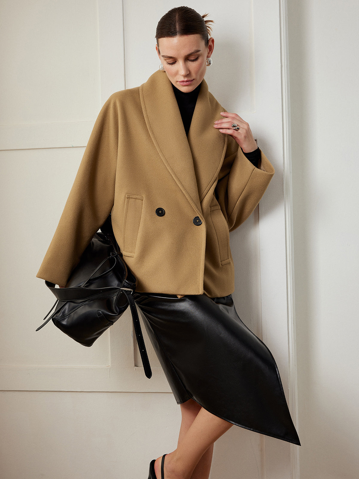 Tweed Cepli Bol Ceket Quvarse