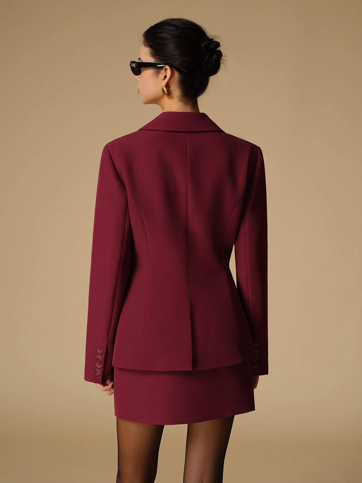 Slim Blazer Ayrılmış Buton Quvarse