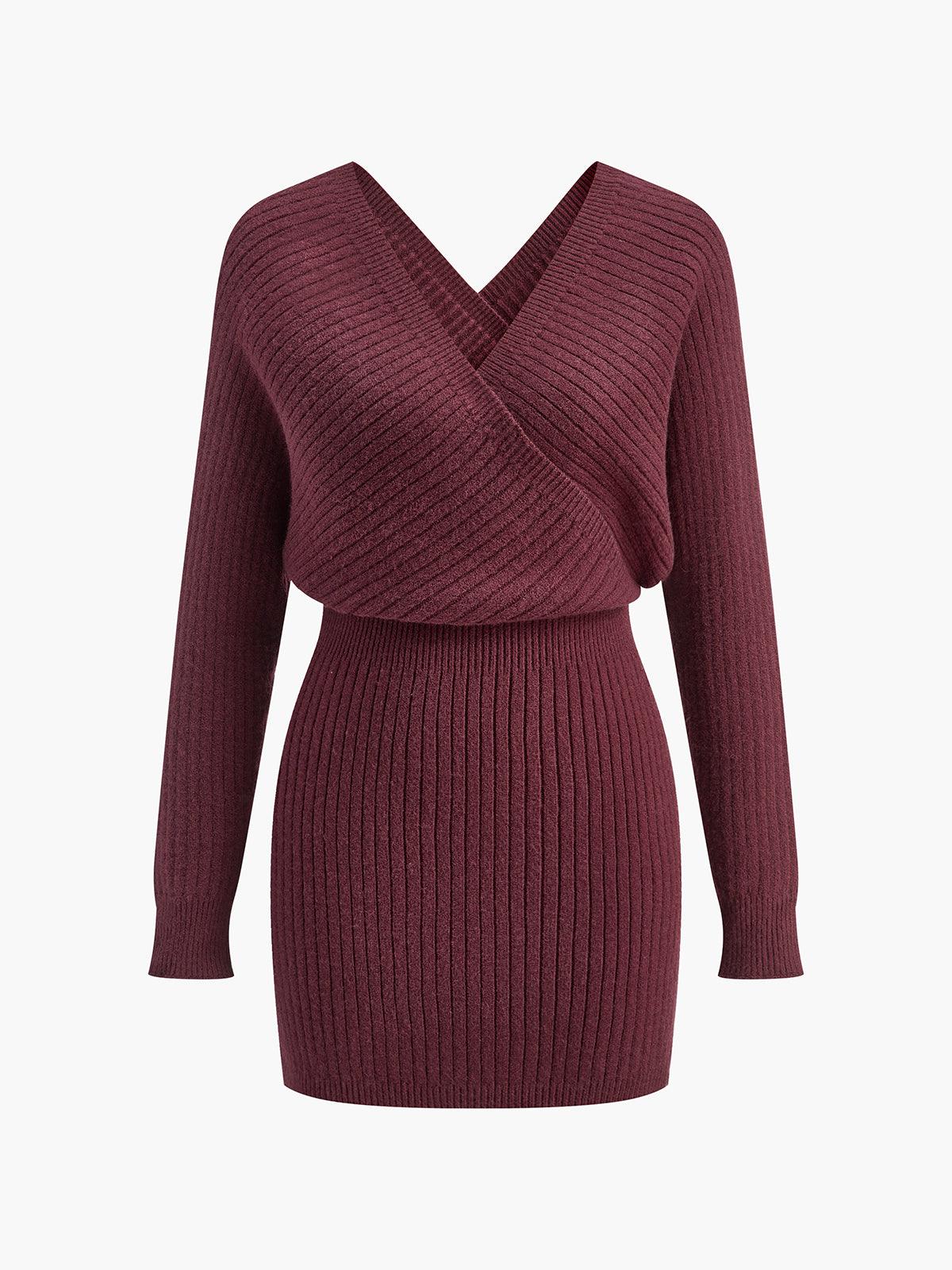 Criss Cross Cinched Kazak Elbise Siaora