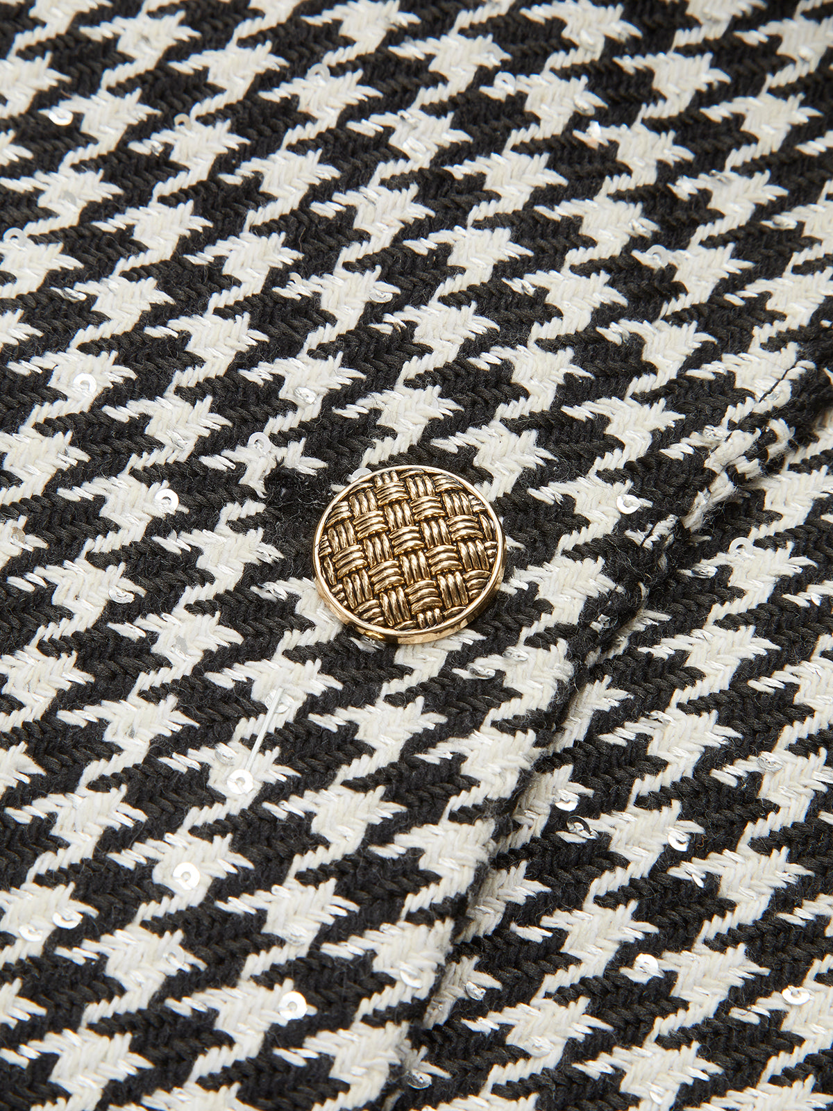 Retro Yaka Düğmeli Blazer Quvarse
