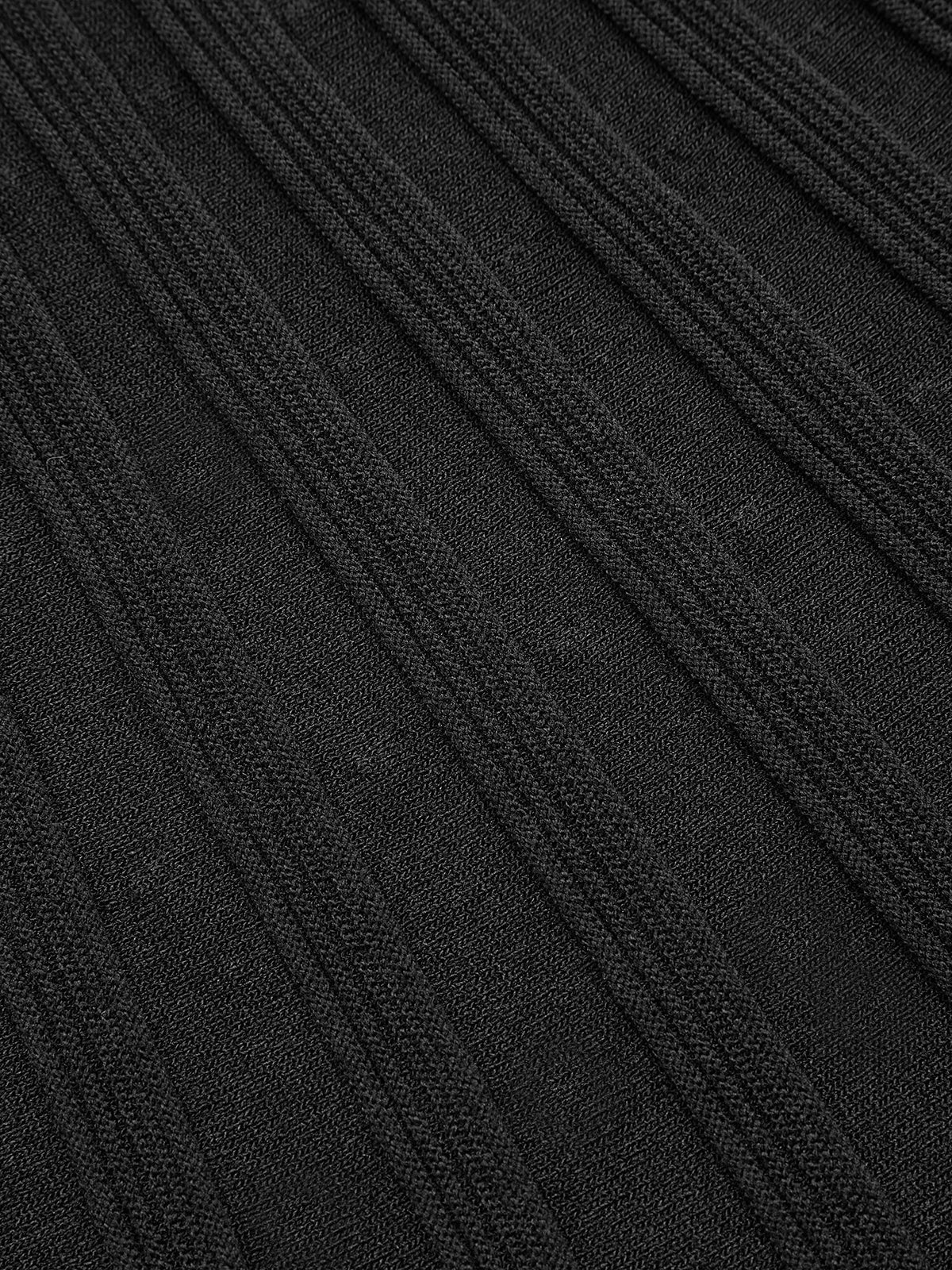 Yaka Düğümlü A Kesim Kazak Elbise THESVELTECHIC