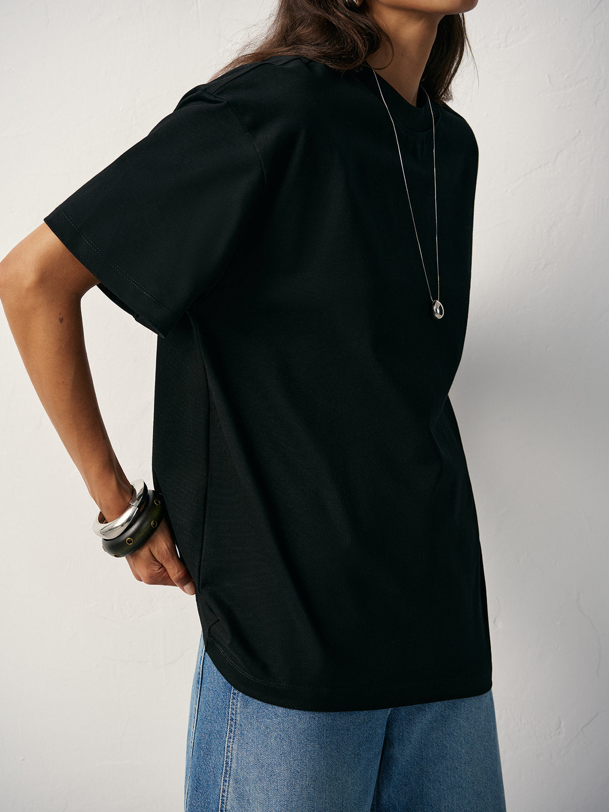 Basic Pamuk Oversize Tişört THESVELTECHIC