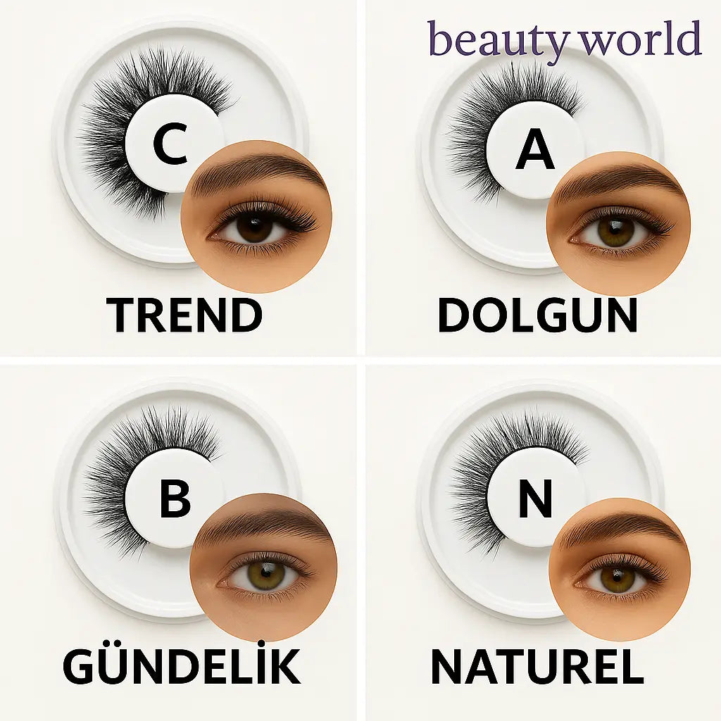 Mıknatıslı Kirpik Beauty Fashion