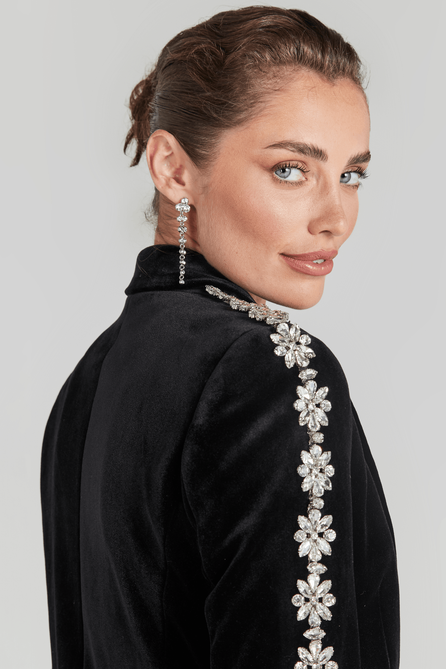 Lumina Velvet Blazer Ceket Siaora