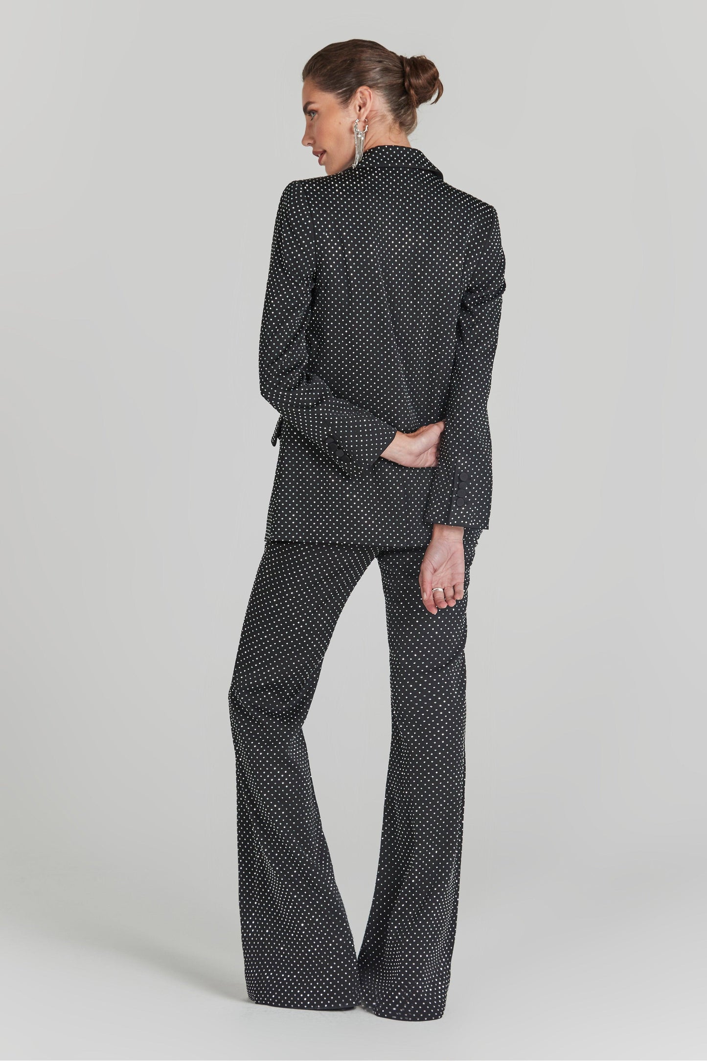Polka Elegance Blazer Ceket Siaora