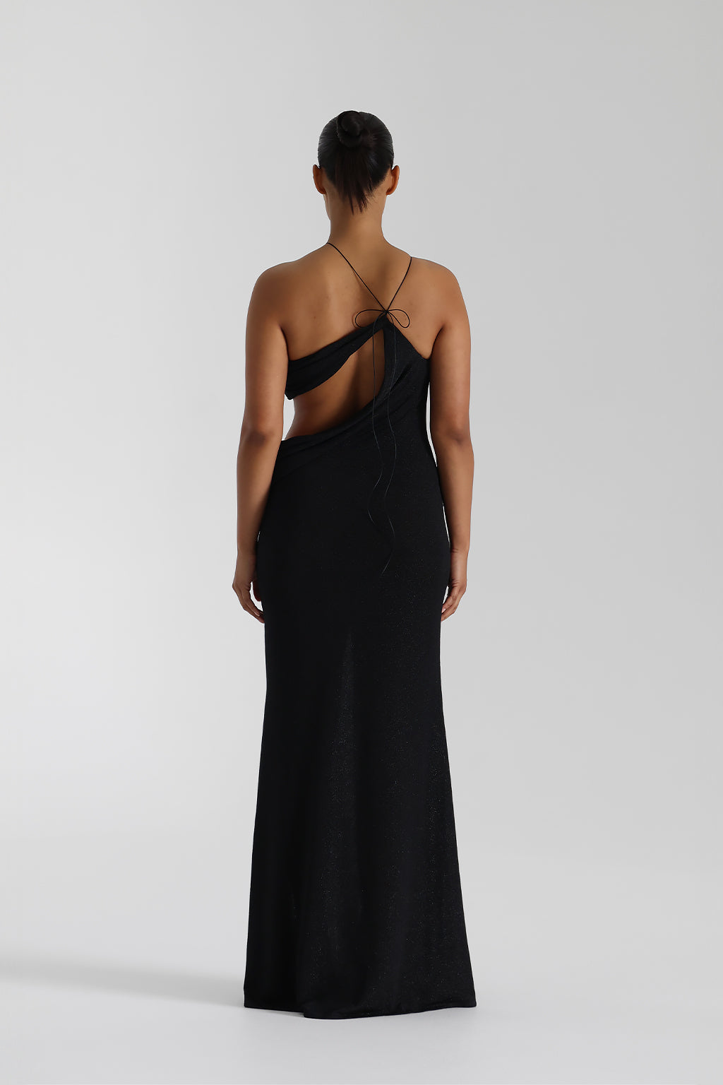 Theia - Drapeli Maxi Elbise