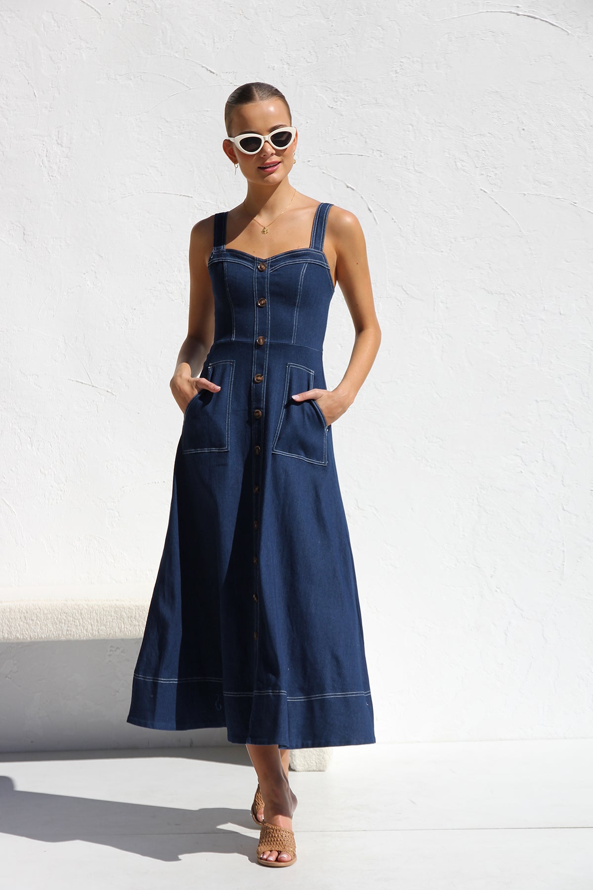 Danielle Elbise İndıgo Denim Niebbla