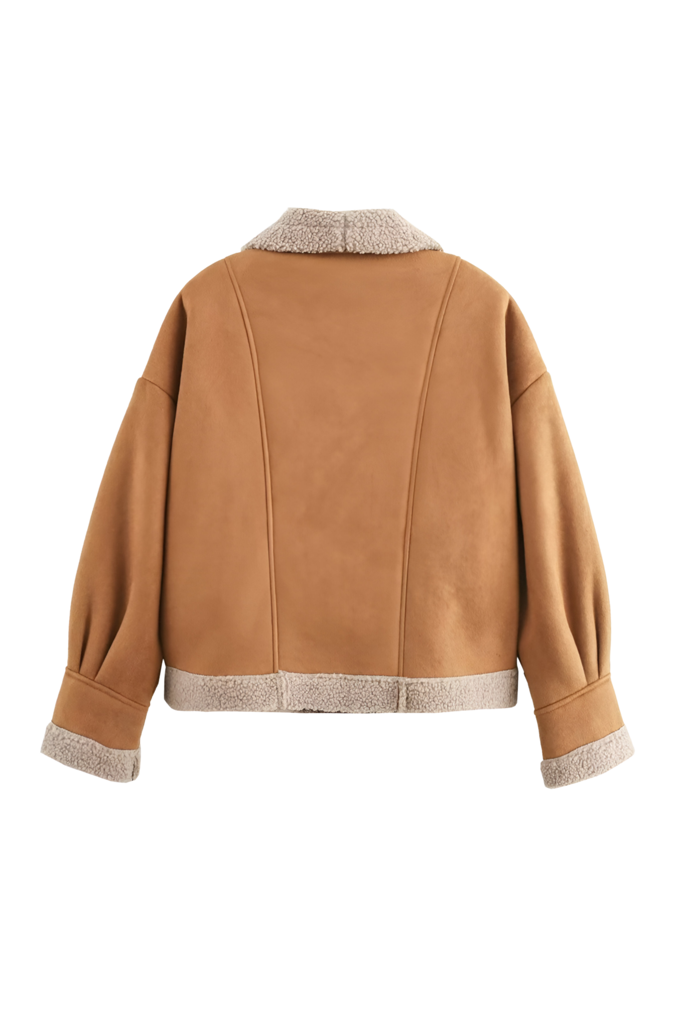 Anoura - Kontrast Yaka Polar Ceket