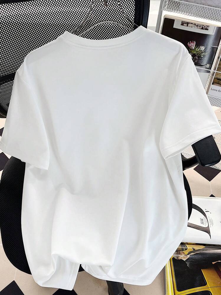 Kiraz Baskılı Oversize Bluz Niebbla