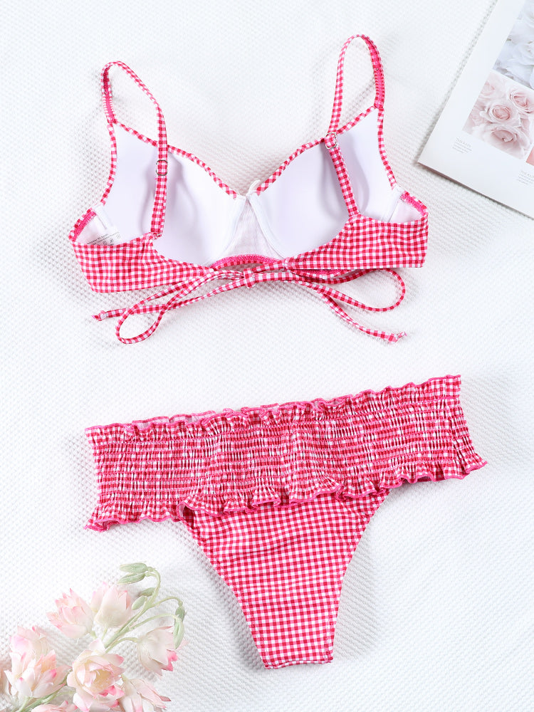 Marlo Ruffle Bikini Takımı Siaora