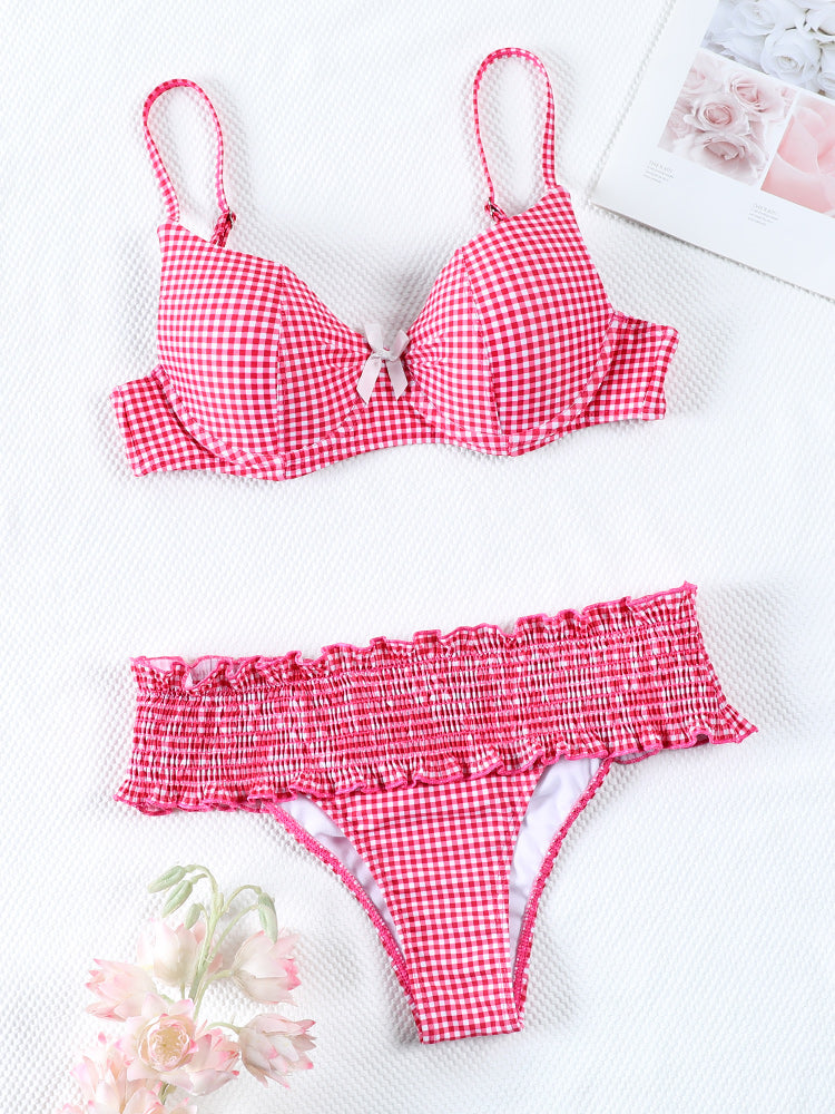 Marlo Ruffle Bikini Takımı Siaora