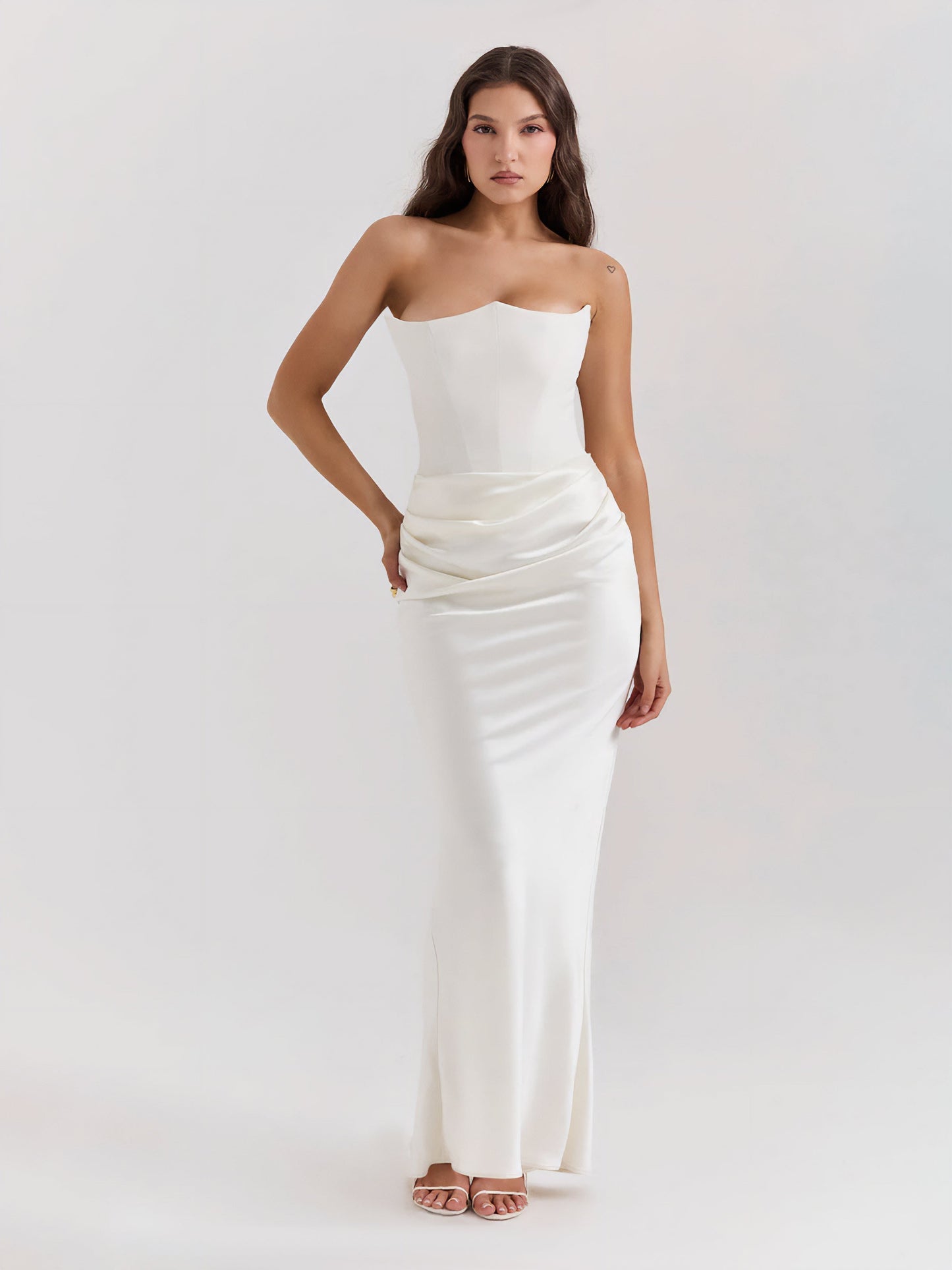 Rosalind Maxi Elbise Siaora