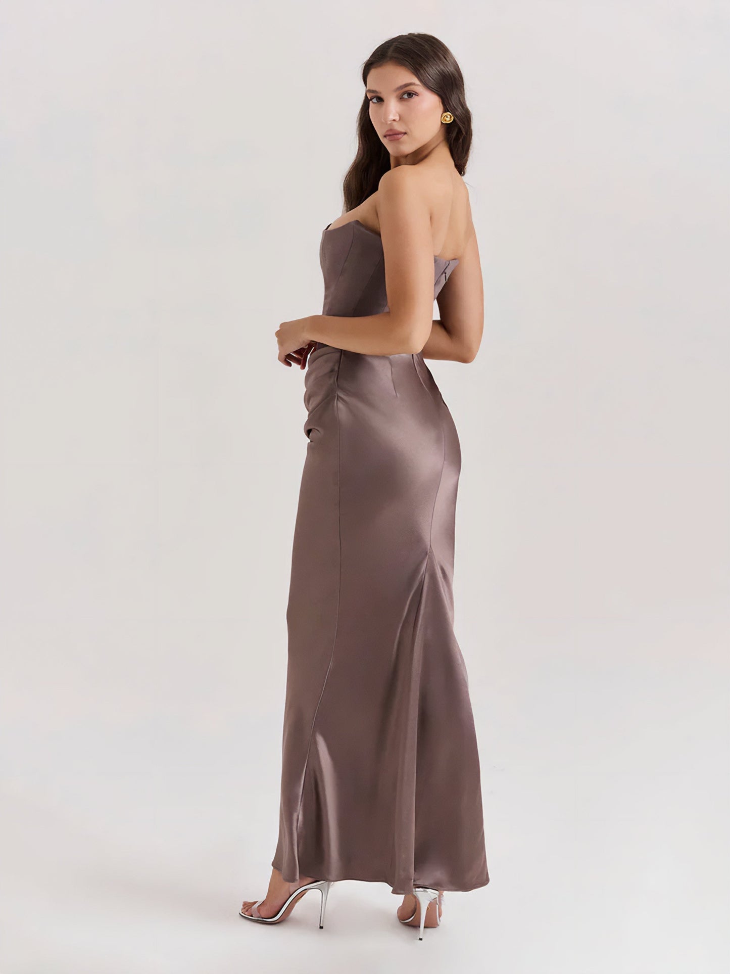 Rosalind Maxi Elbise Siaora