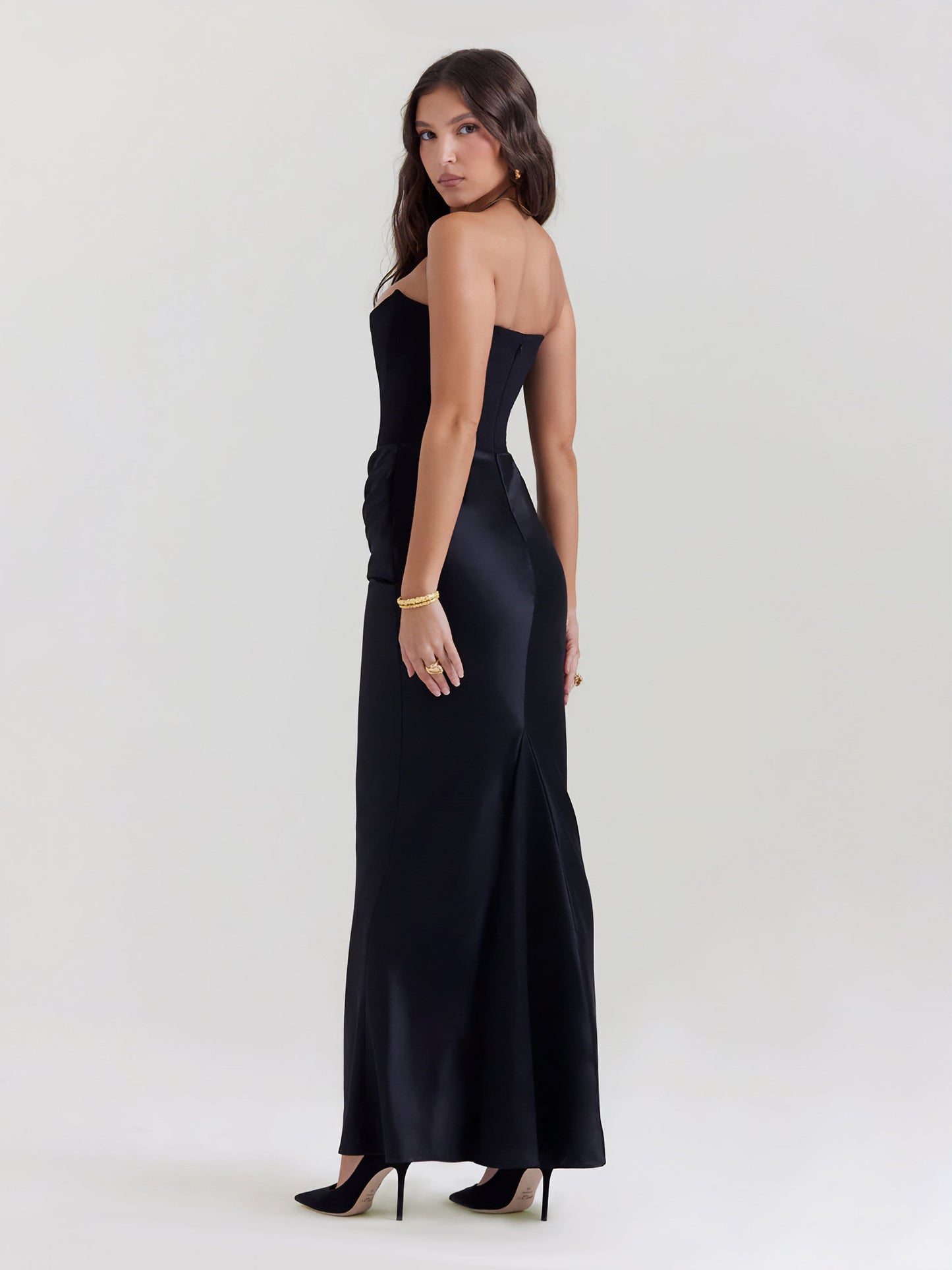 Rosalind Maxi Elbise Siaora