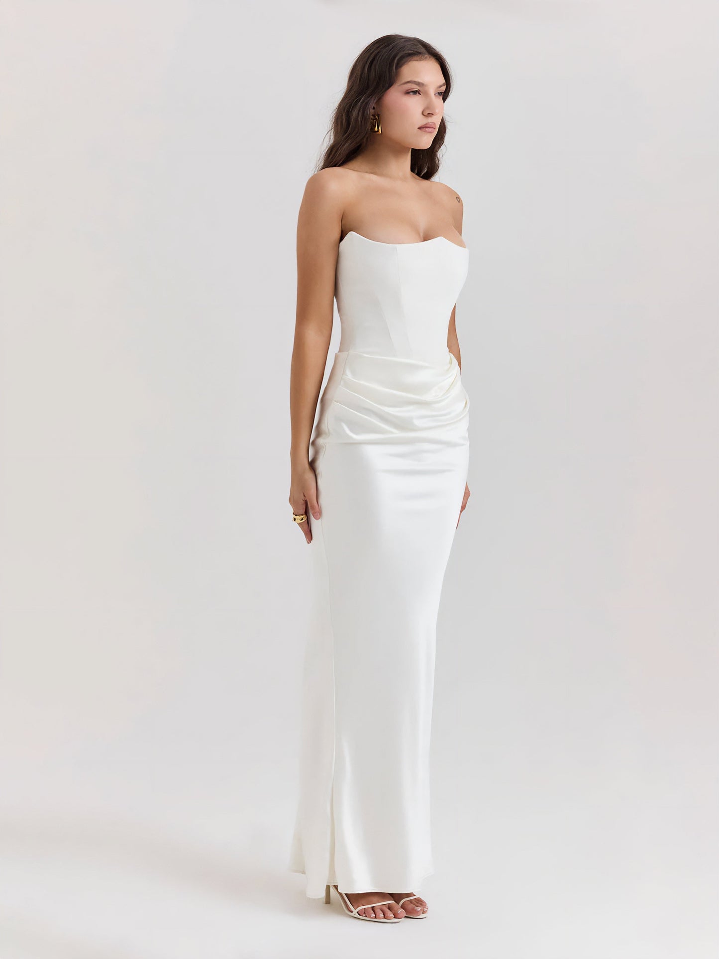 Rosalind Maxi Elbise Siaora