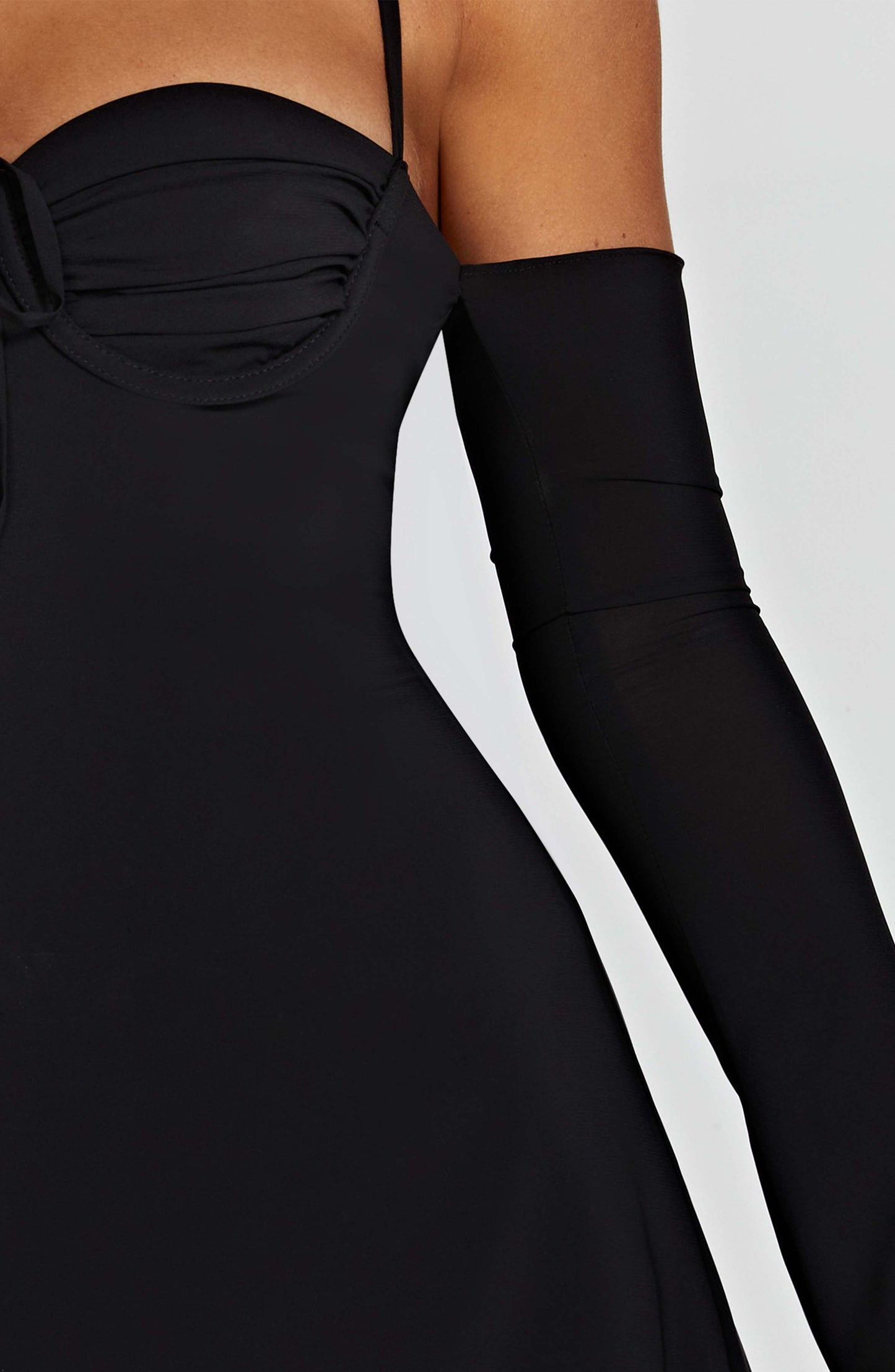 Fiona Mini Dress - Black Niebbla